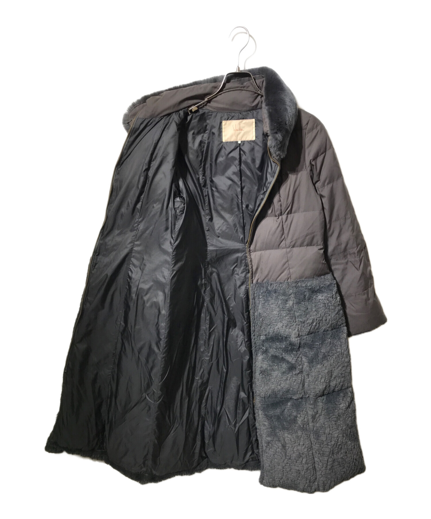 中古・古着通販】Sybilla (シビラ) ドッキングダウンコート グレー