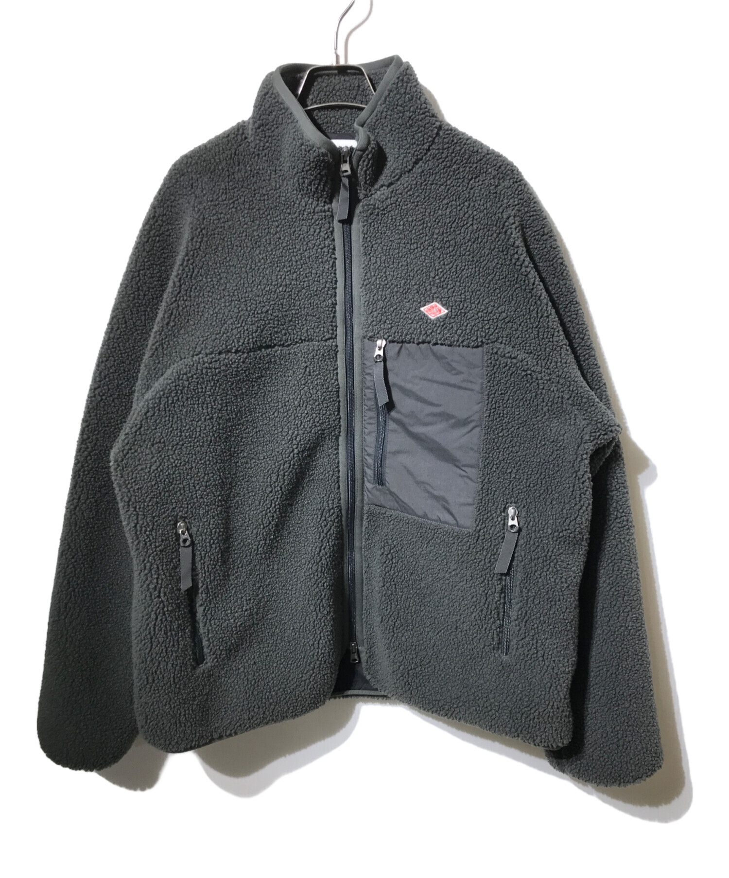 中古・古着通販】DANTON (ダントン) スタンドカラーボアフリース