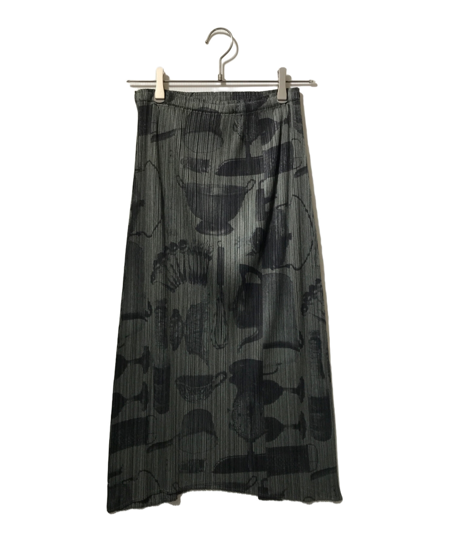 中古・古着通販】PLEATS PLEASE (プリーツプリーズ) カトラリー柄転写