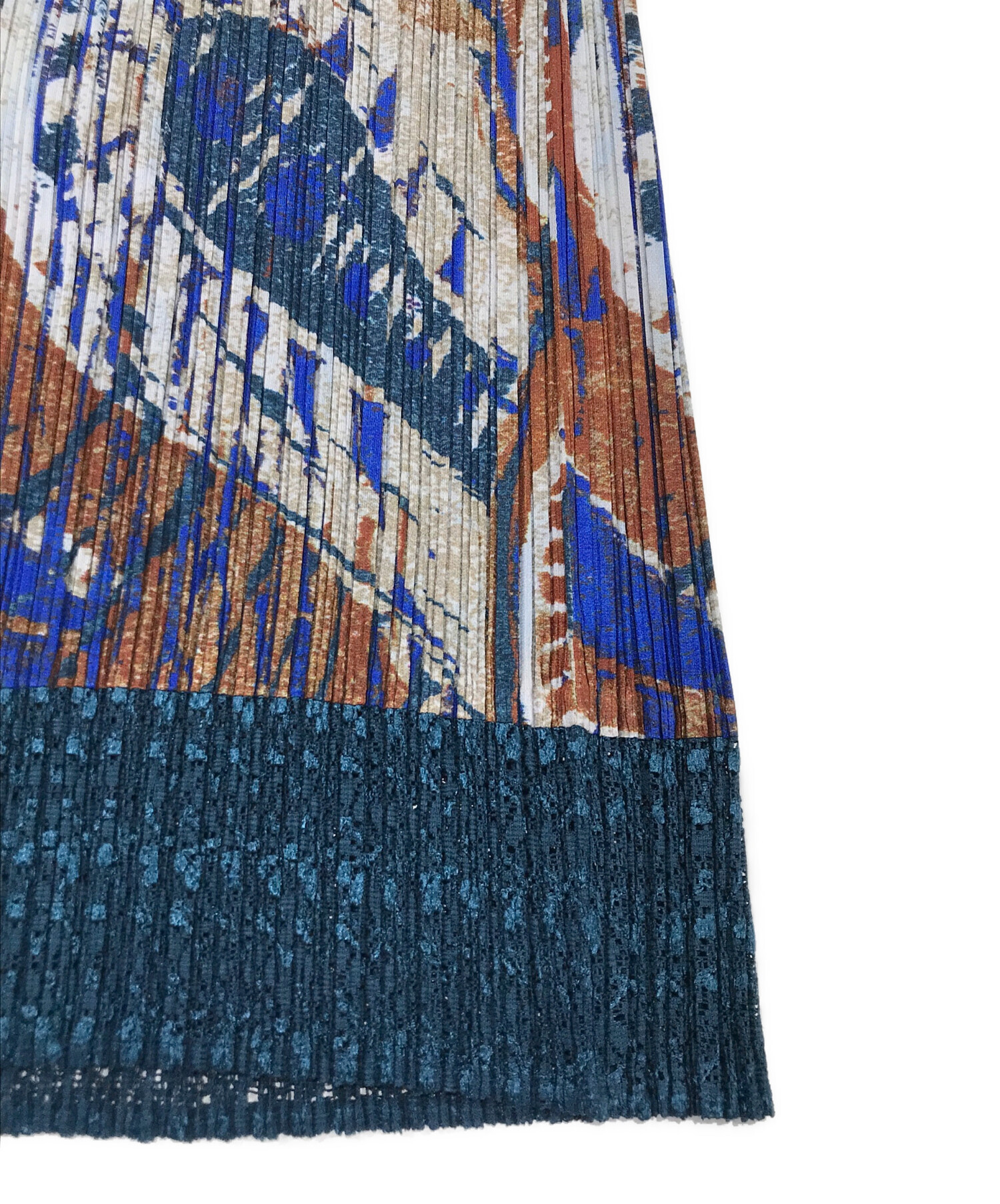 中古・古着通販】PLEATS PLEASE (プリーツプリーズ) 転写レース