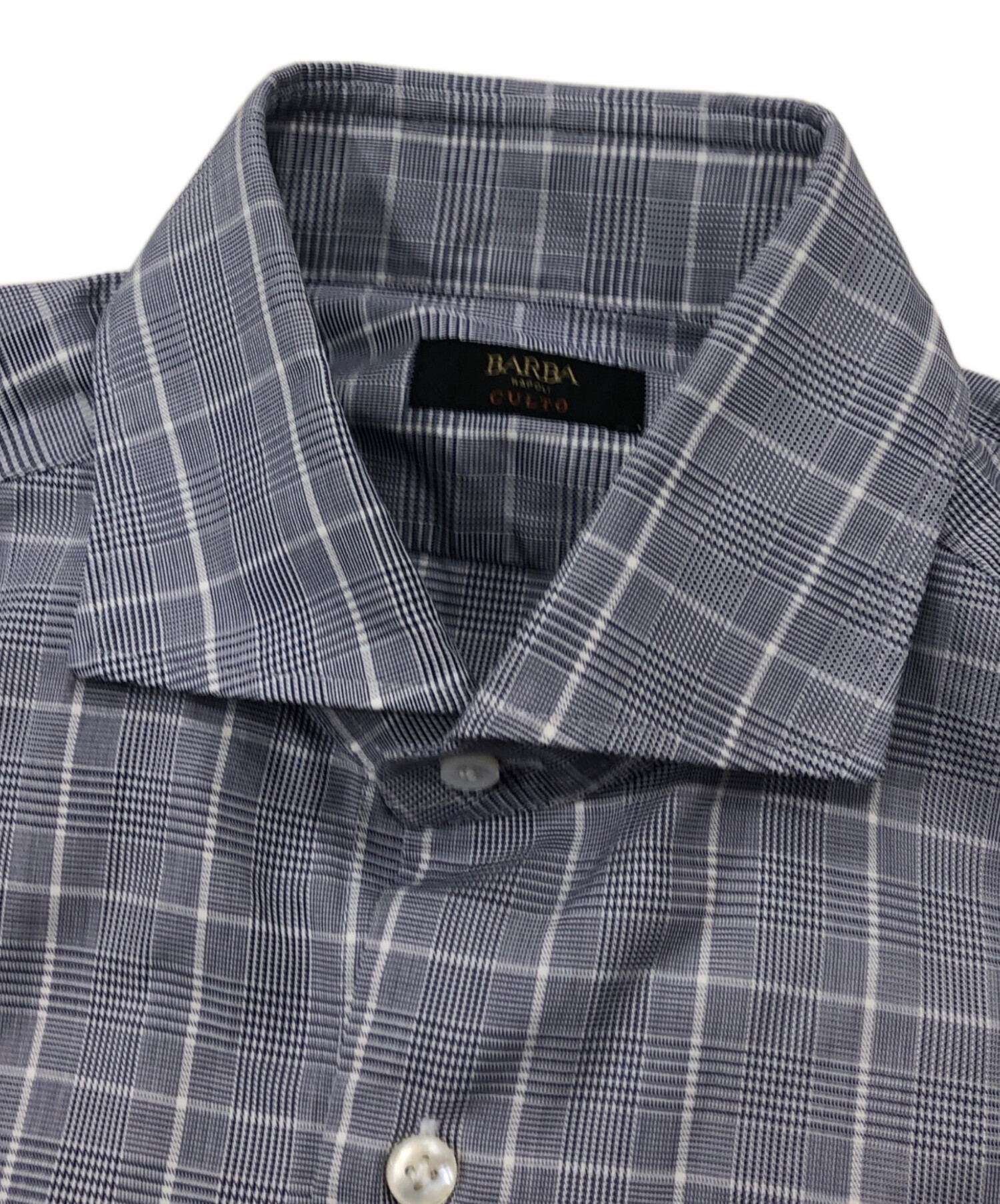 中古・古着通販】BARBA (バルバ) 長袖シャツ ブルー サイズ:40