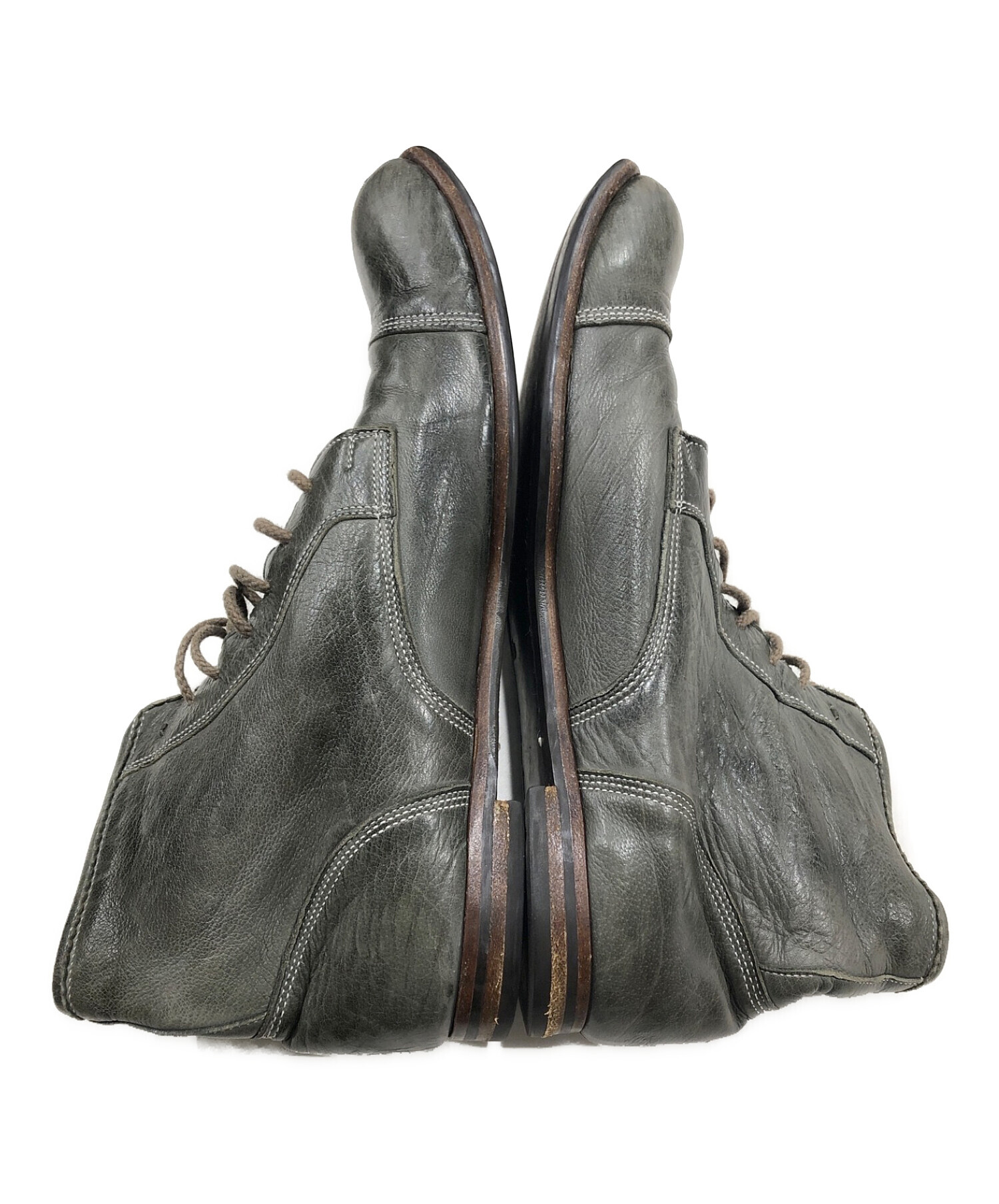 中古・古着通販】MIHARA YASUHIRO (ミハラヤスヒロ) レザーブーツ