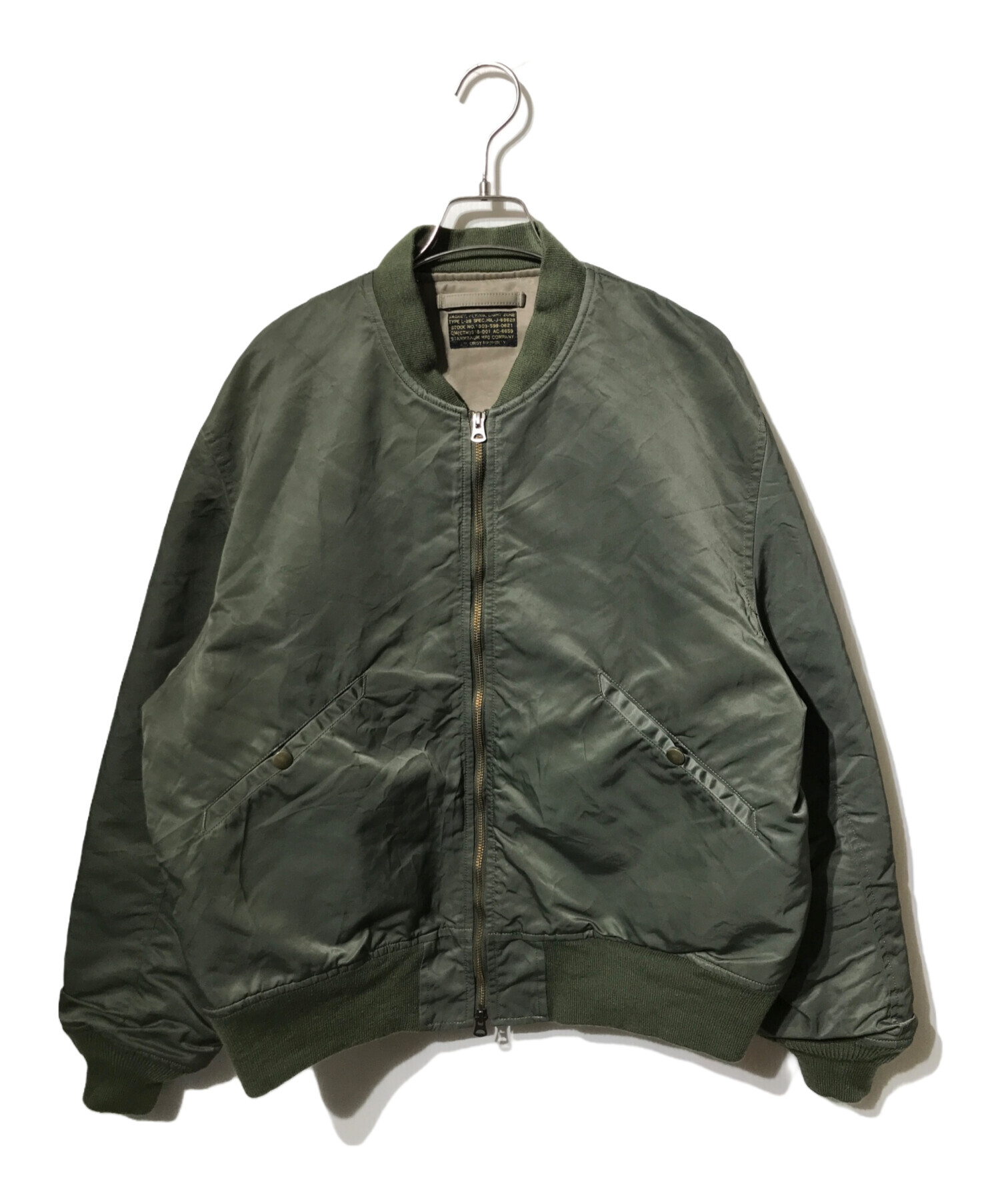 中古・古着通販】STAMMBAUM (シュタンバウム) L-2Bフライトジャケット