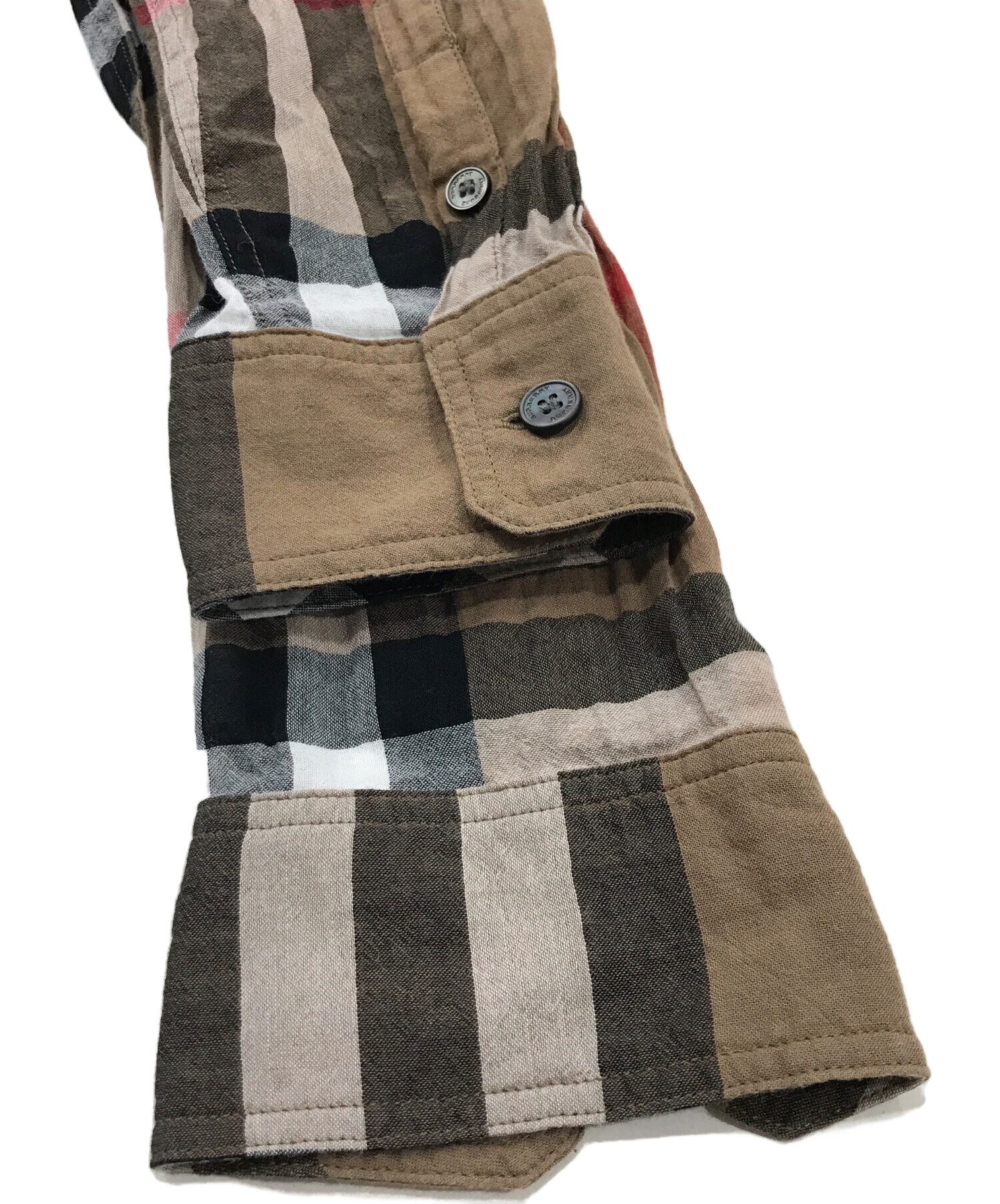 中古・古着通販】BURBERRY (バーバリー) Check cotton shirt / ノヴァ