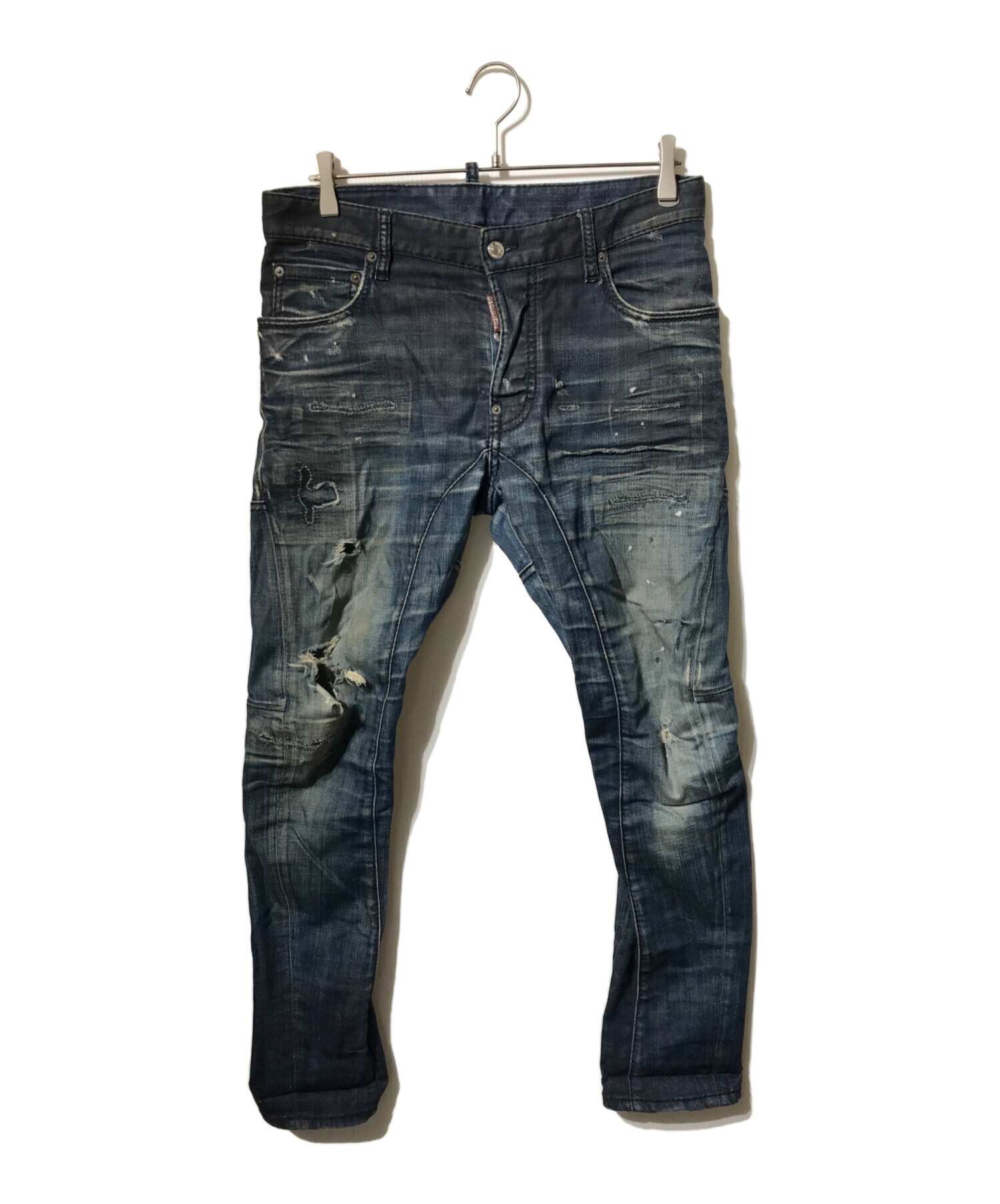 中古・古着通販】DSQUARED2 (ディースクエアード) ステッチ加工デニム