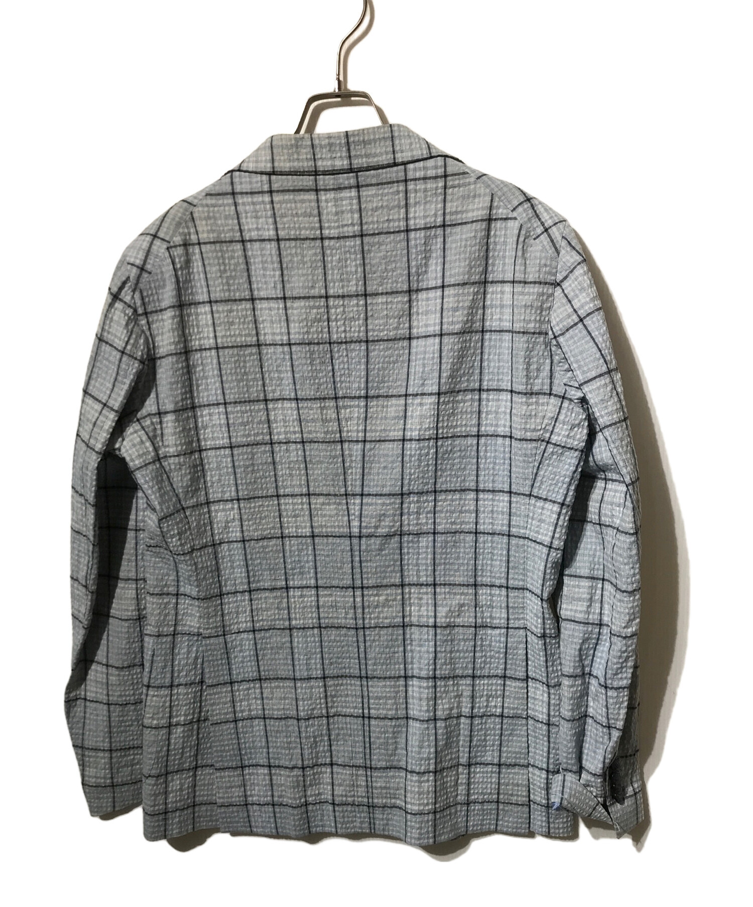 タリアトーレ　テーラードジャケット　グレー系 サイズ48 中古・古着通販】TAGLIATORE (タリアトーレ) リネンミックステーラード