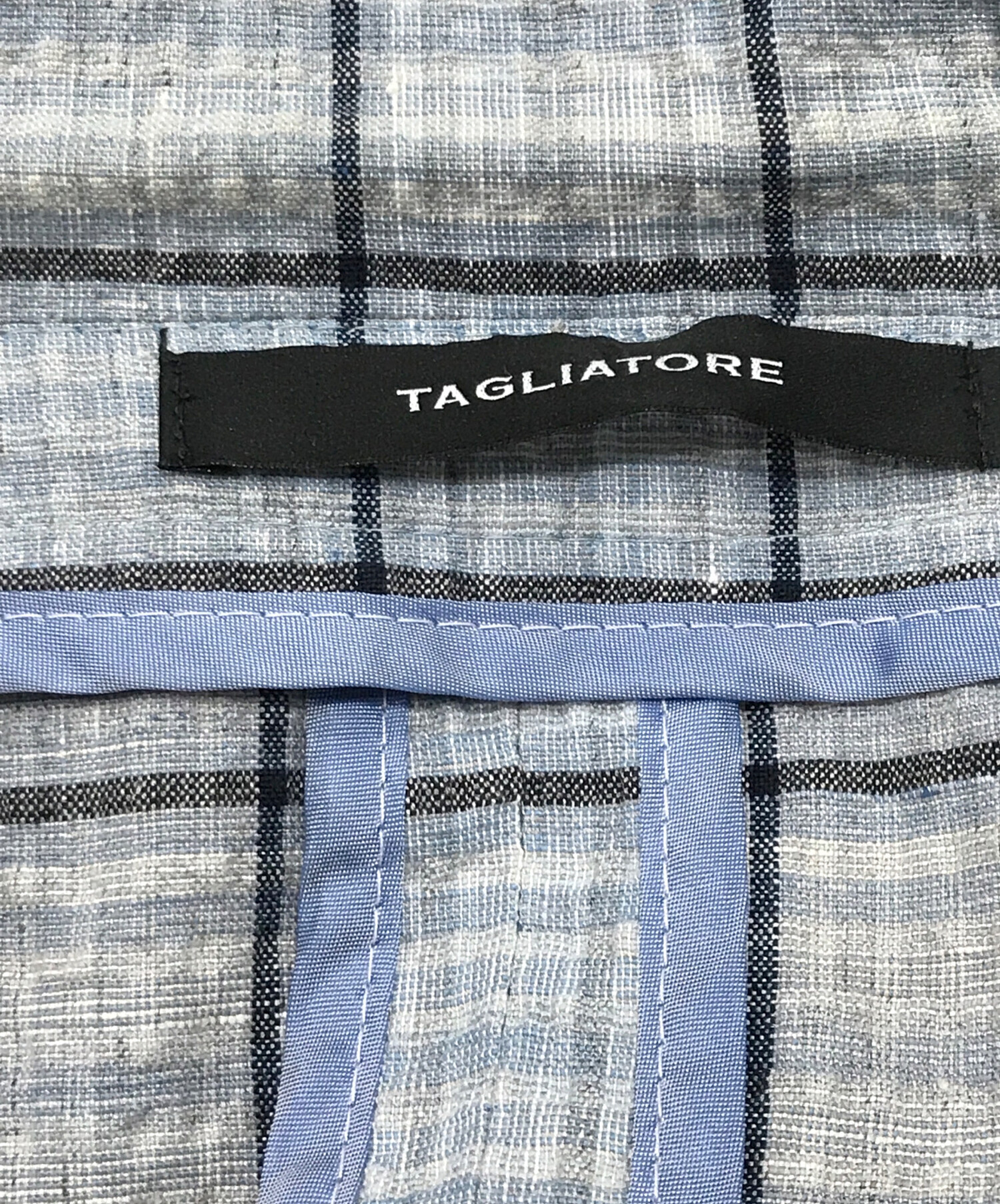 中古・古着通販】TAGLIATORE (タリアトーレ) リネンミックステーラード