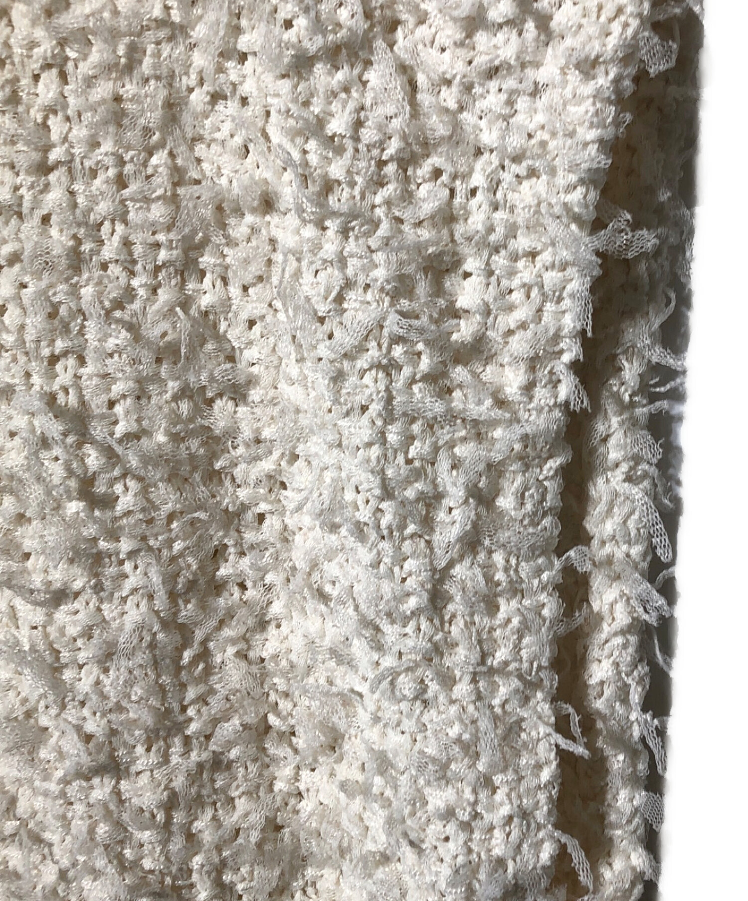 中古・古着通販】MIESROHE (ミースロエ) ウォッシャブルチュール