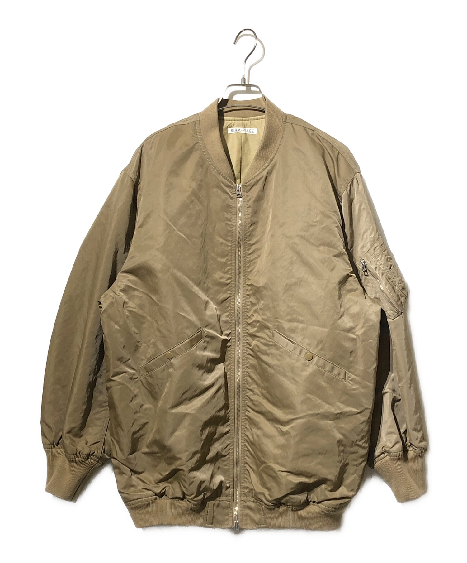 美品★ Plage 【R’IAM】MA-1 ブルゾン 38 中古・古着通販】R'IAM-Plage (リアムプラージュ) MA1 LONGブルゾン