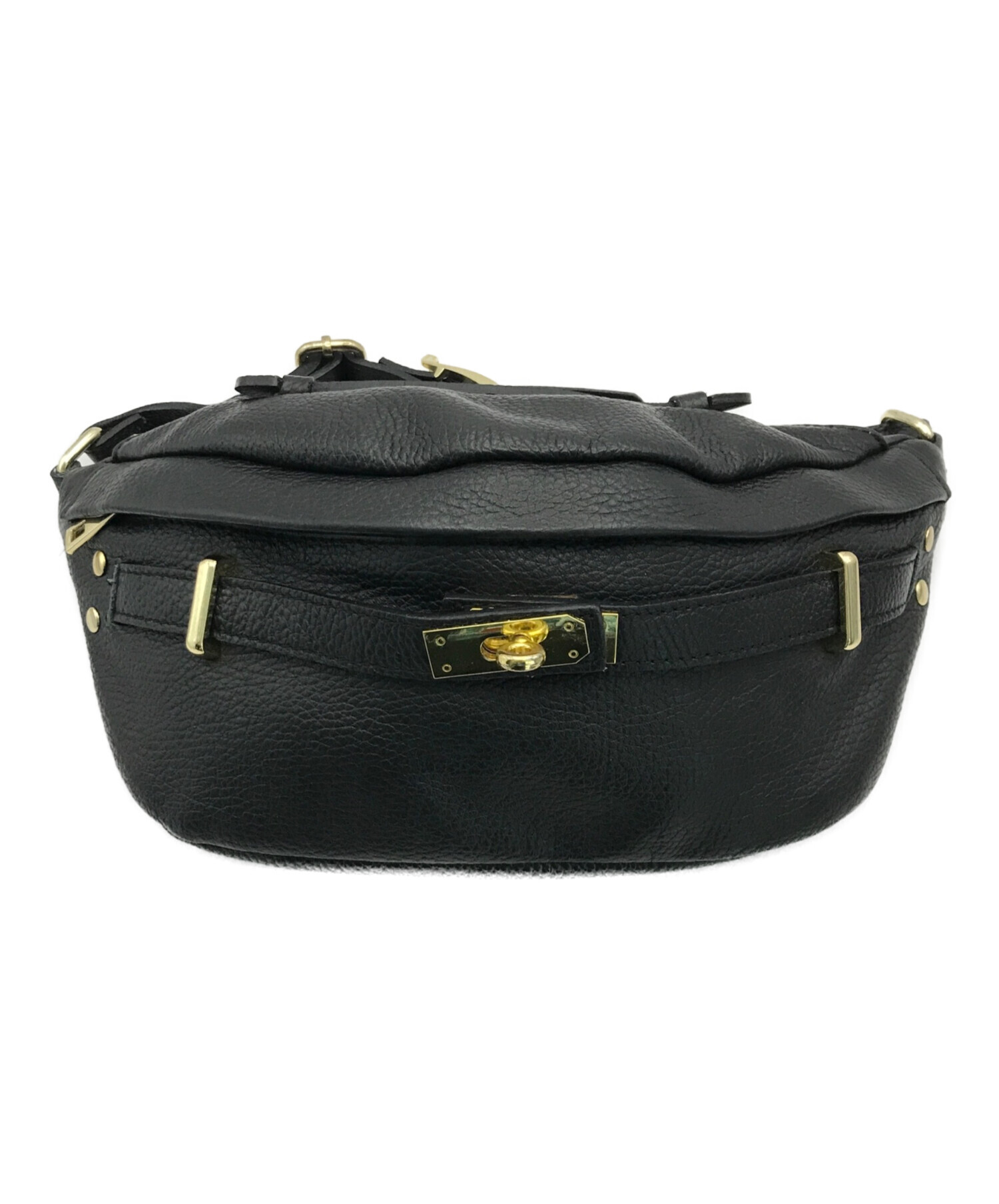 中古・古着通販】AULENTTI (オウレンティ) レザーボディバッグ