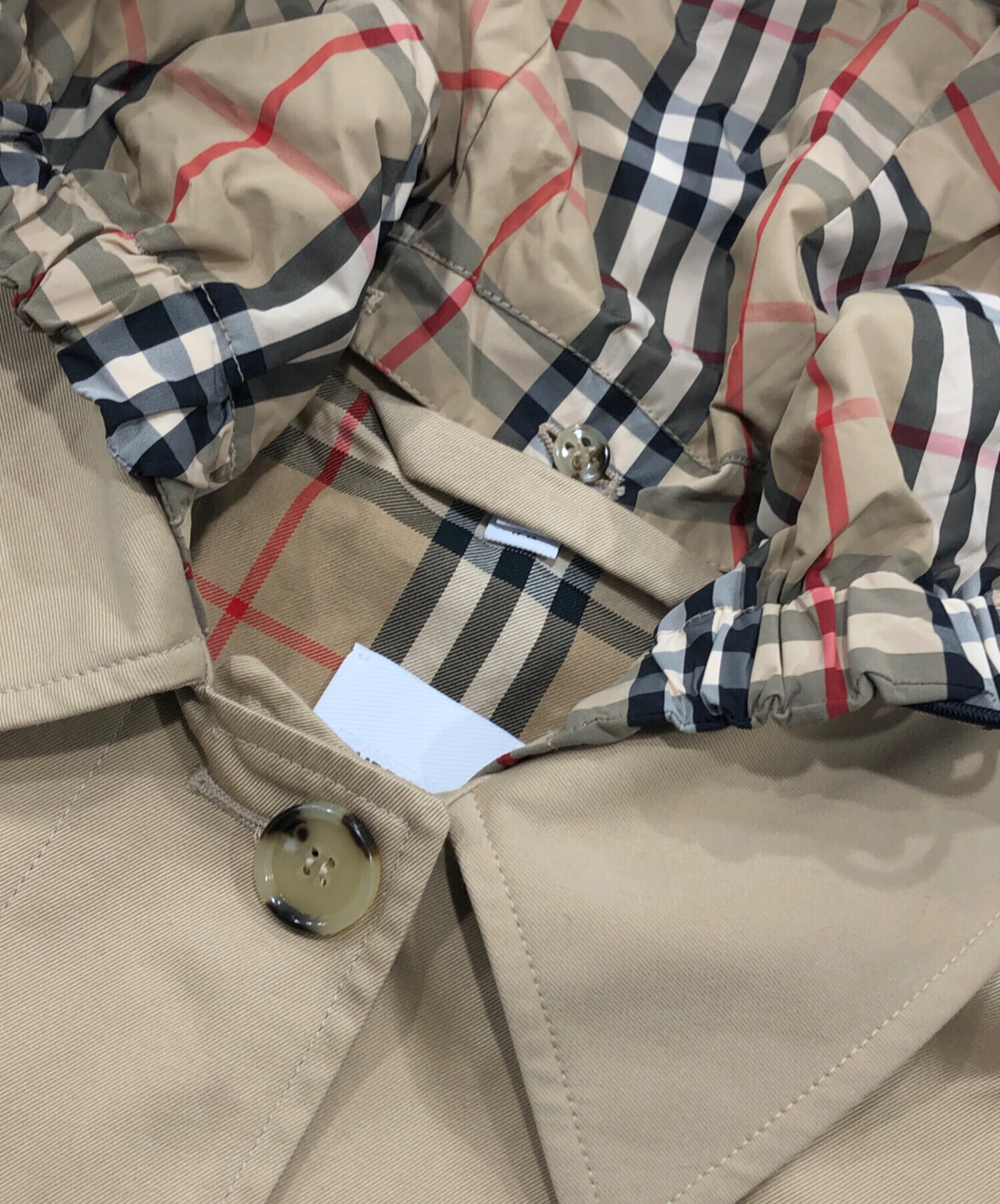BURBERRY　ロンドン　 ベージュ ハーフコート 中古・古着通販】BURBERRY LONDON (バーバリーロンドン) ハーフコート