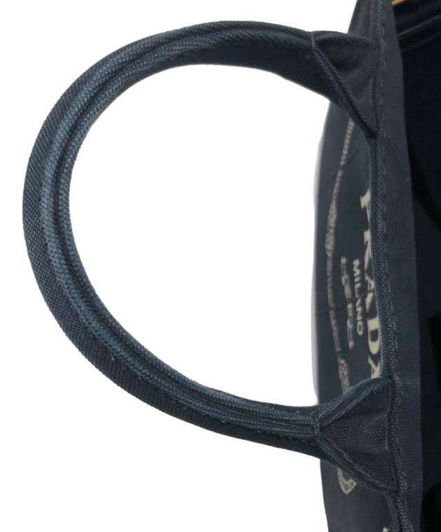 中古・古着通販】PRADA (プラダ) カナパ2WAYトートバッグ ネイビー