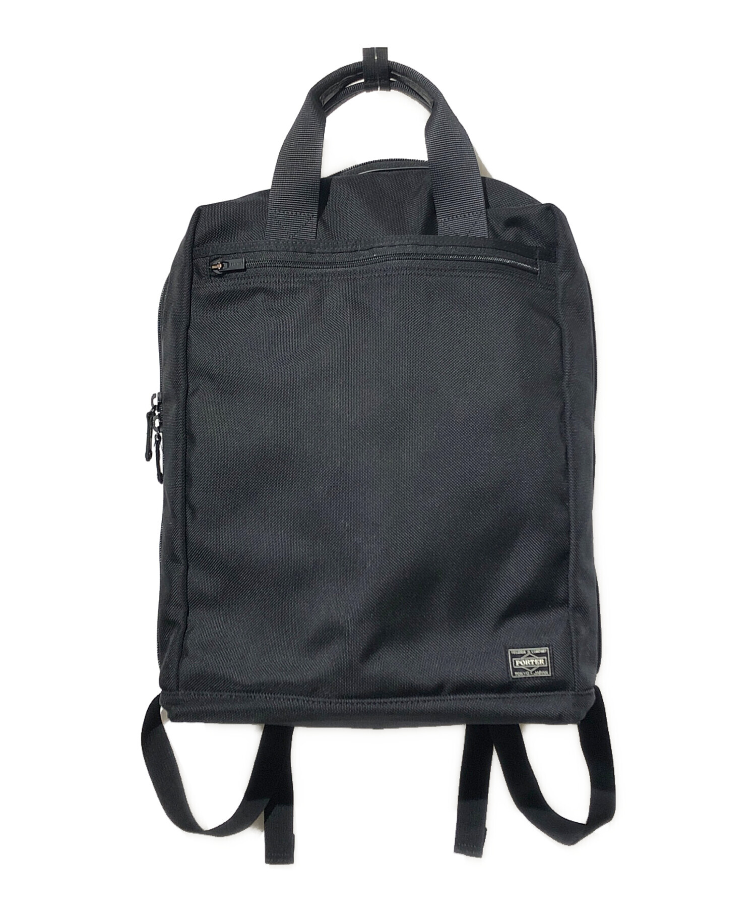未使用品　新品タグ付きPORTER ローカル リュック バックパック 2ウェイ 中古・古着通販】PORTER (ポーター) STAGE 2WAYリュック ブラック