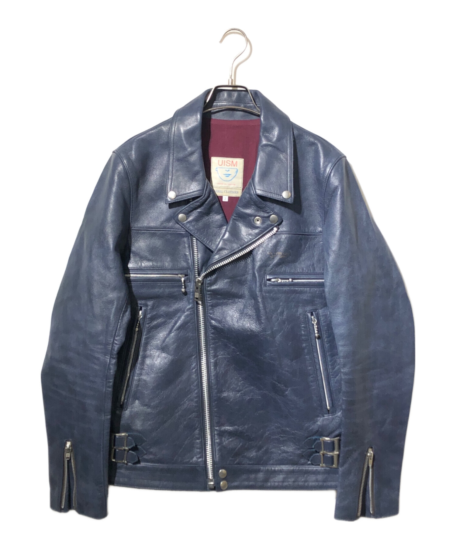 UNDERCOVERISM ダブルライダースジャケット サイズ2 中古・古着通販】UNDERCOVERISM (アンダーカバーイズム) ダブル