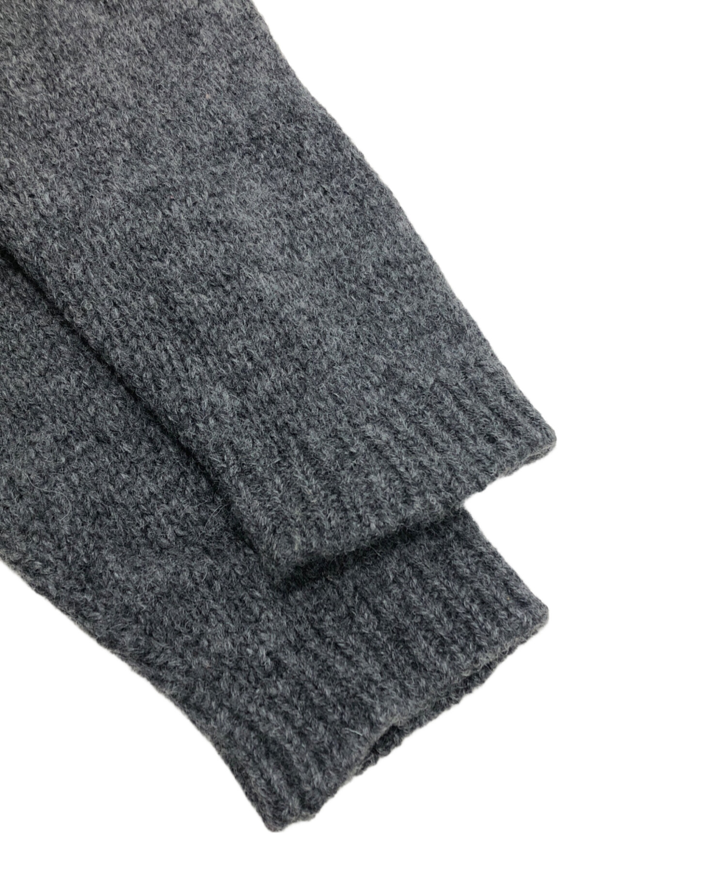 中古・古着通販】UNDERCOVER (アンダーカバー) 有刺鉄線ニット グレー