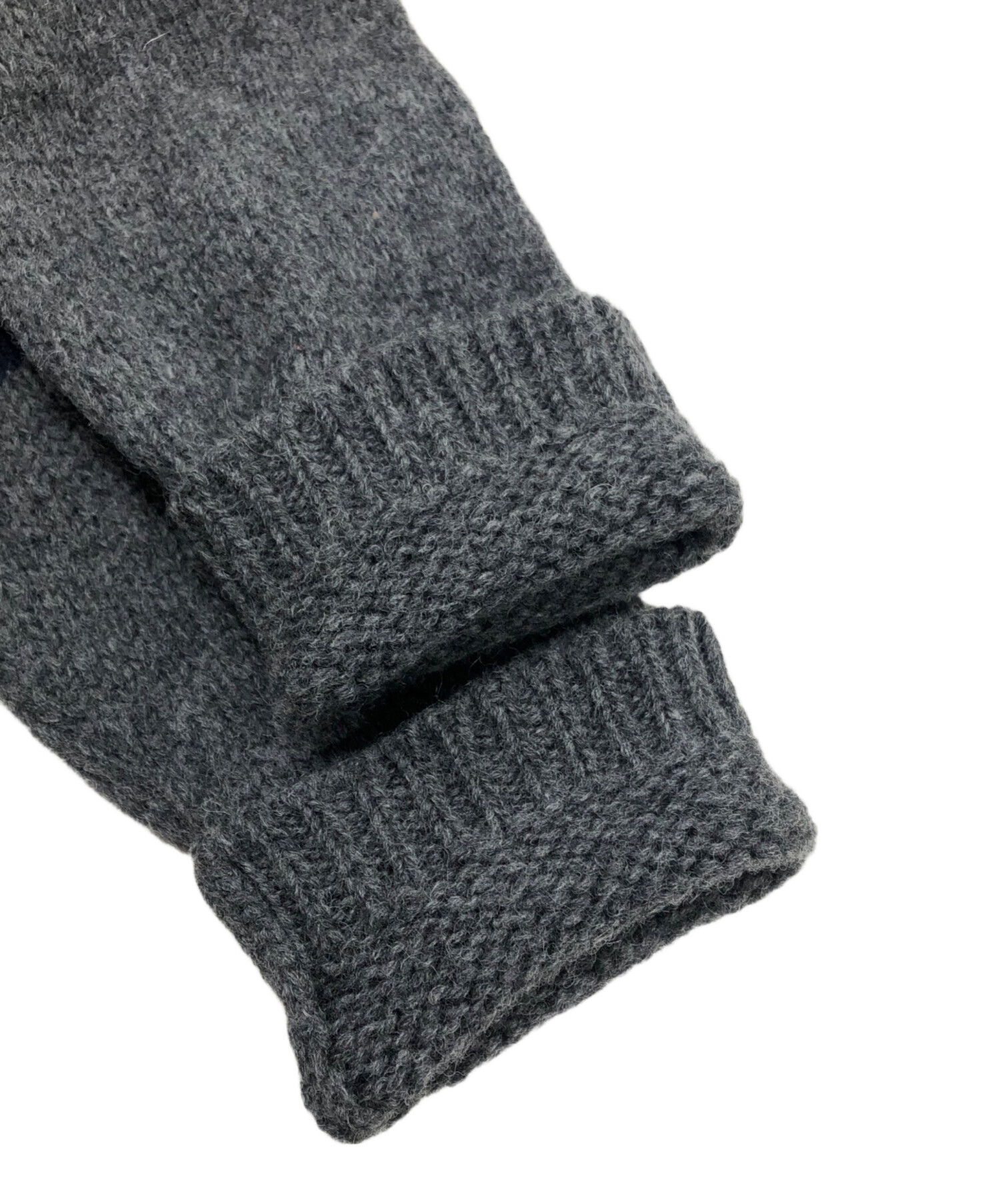 中古・古着通販】UNDERCOVER (アンダーカバー) 有刺鉄線ニット グレー