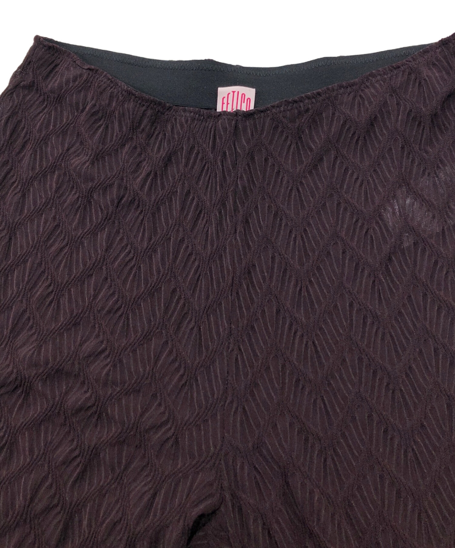 中古・古着通販】FETICO (フェティコ) レーヨンミックスパンツ