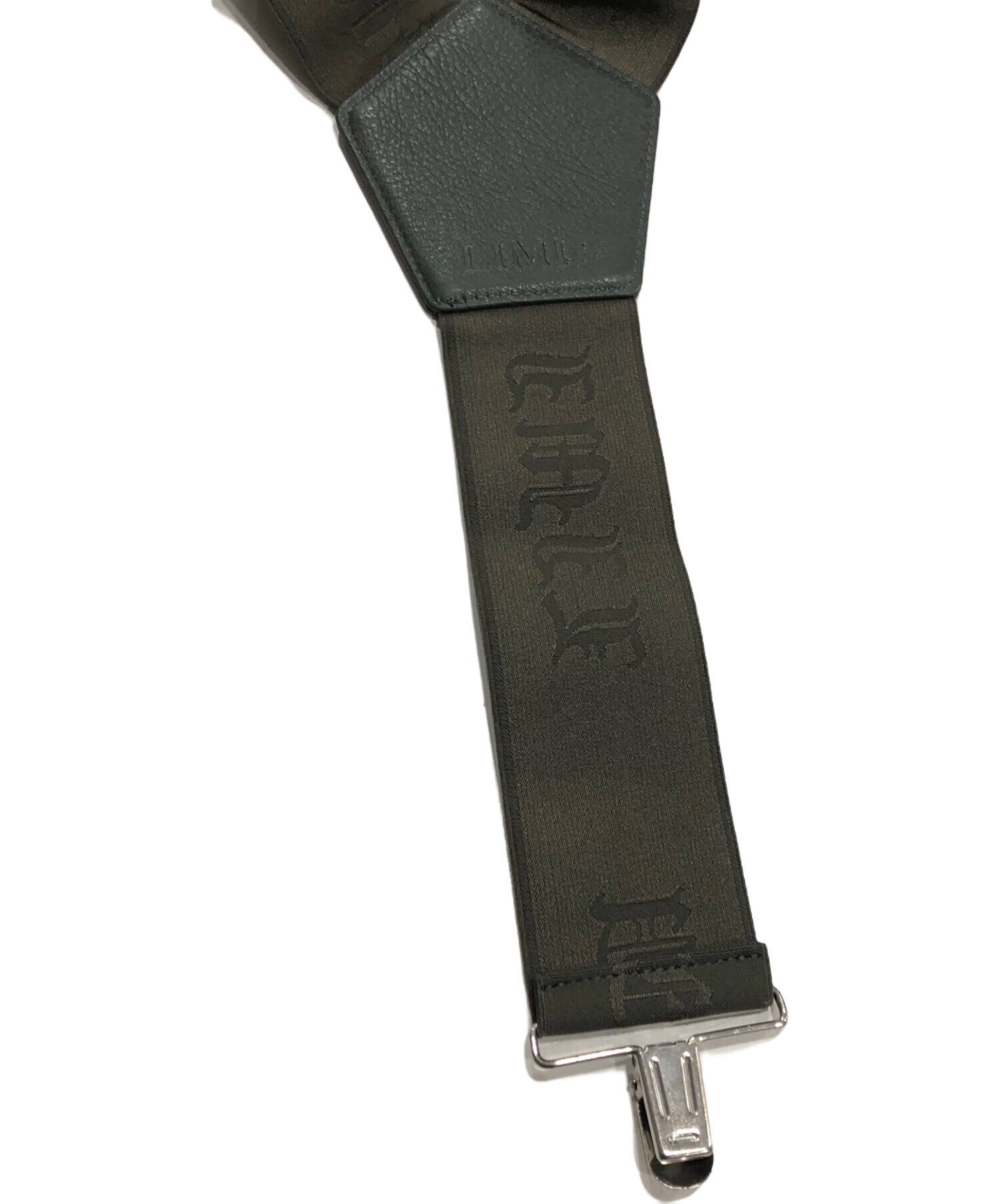 中古・古着通販】LIMI feu (リミフゥ) サスペンダー カーキ｜ブランド