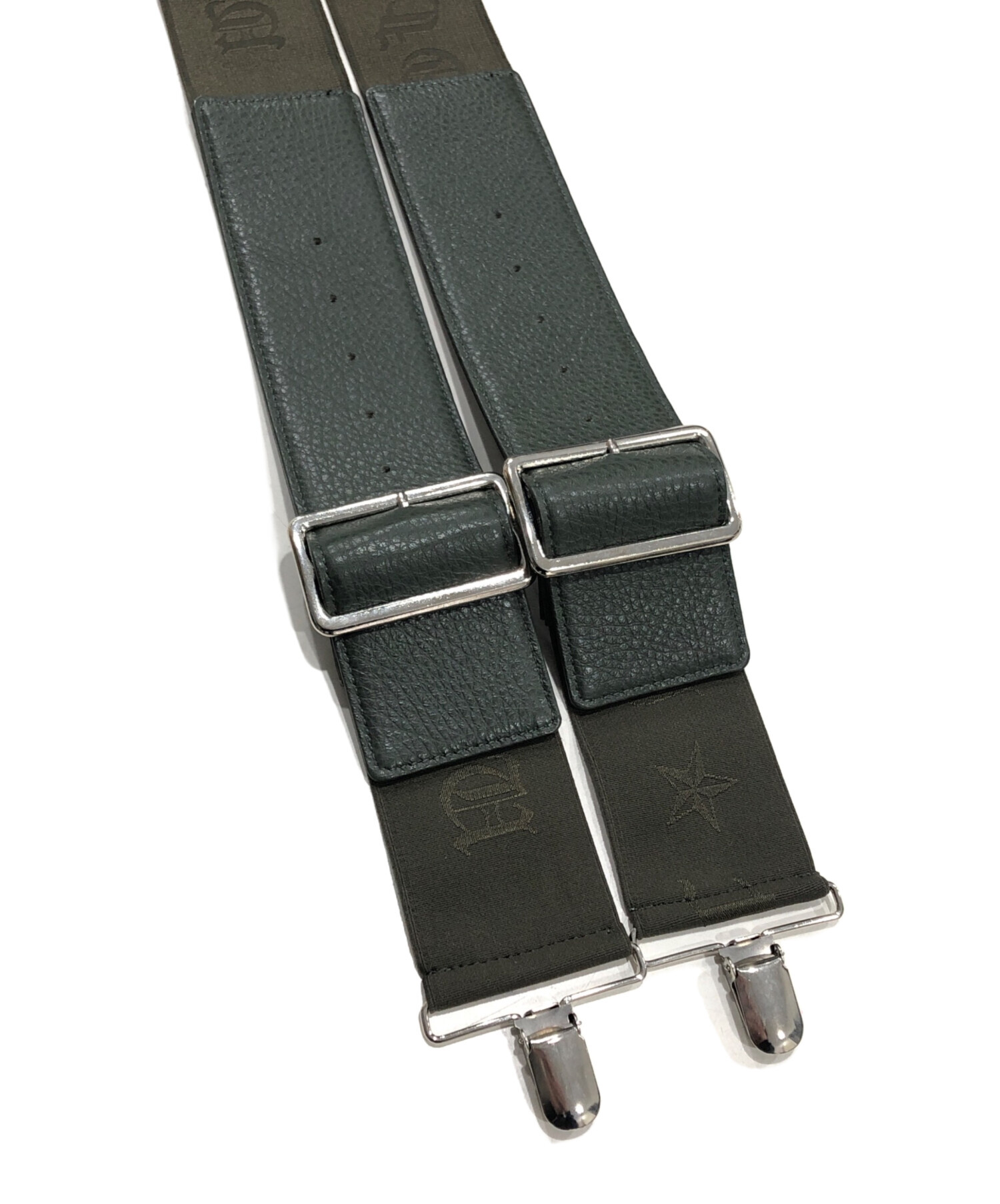 中古・古着通販】LIMI feu (リミフゥ) サスペンダー カーキ｜ブランド