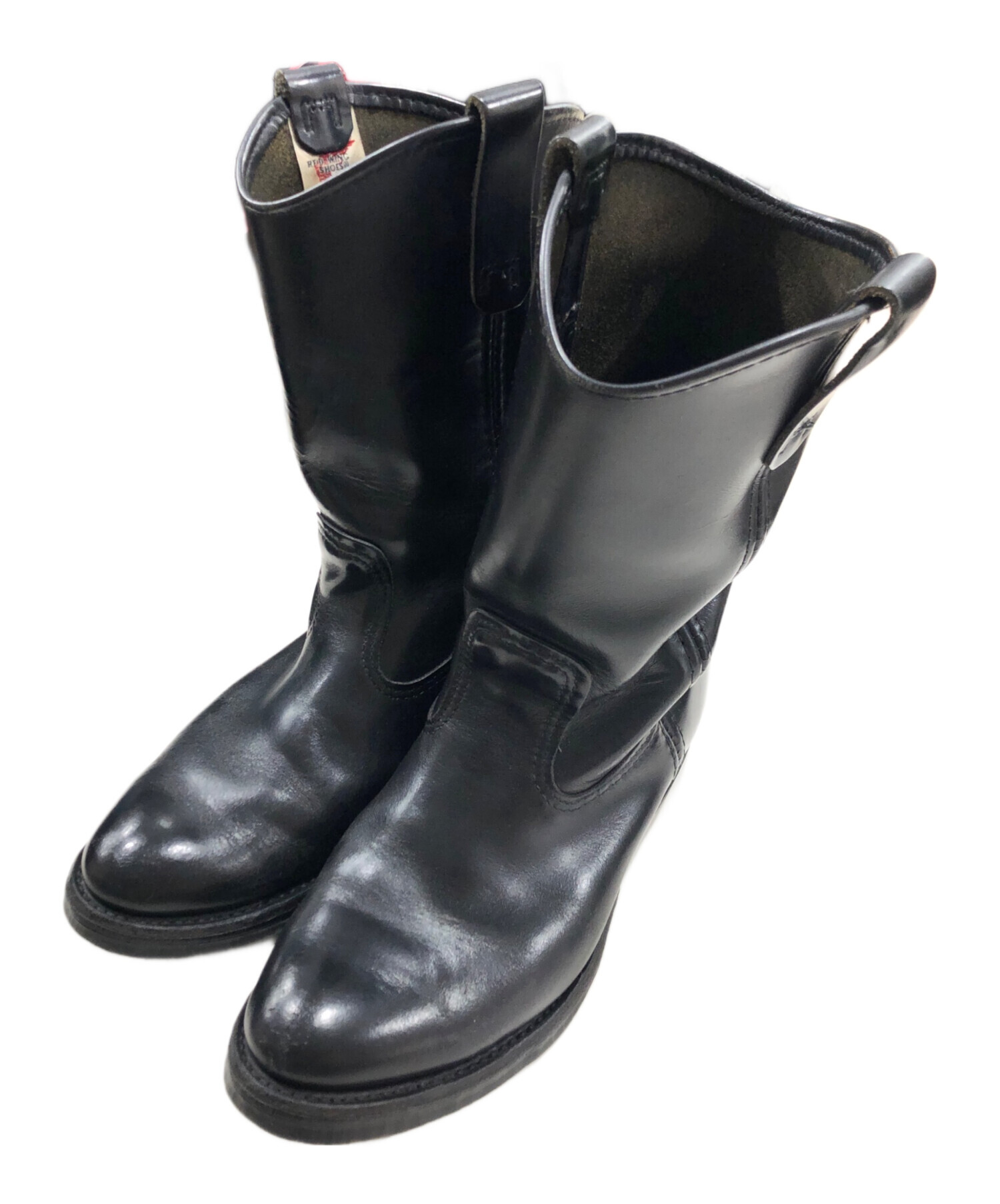 中古・古着通販】RED WING (レッドウィング) ペコスブーツ ブラック