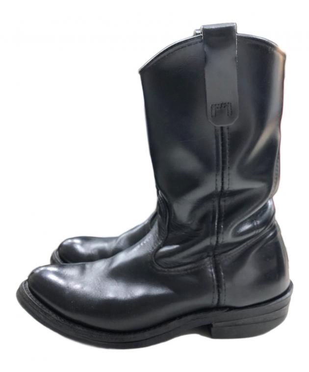 中古・古着通販】RED WING (レッドウィング) ペコスブーツ ブラック
