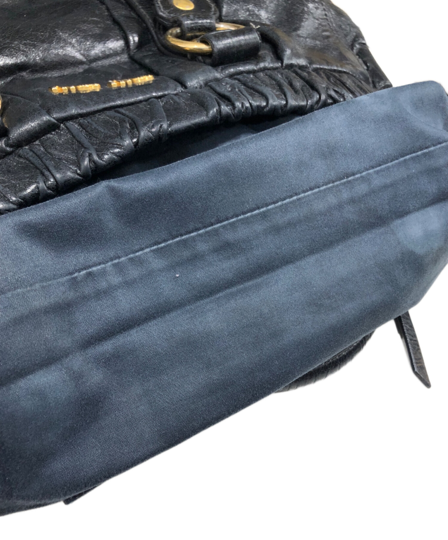 中古・古着通販】MIU MIU (ミュウミュウ) ヴィッテロ・ラックス レザー