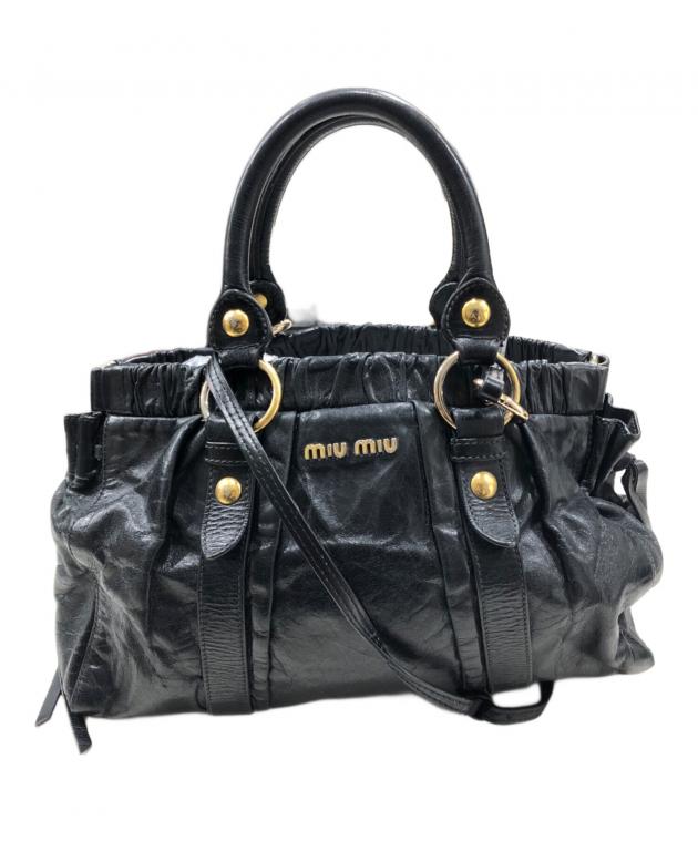 中古・古着通販】MIU MIU (ミュウミュウ) ヴィッテロ・ラックス レザー
