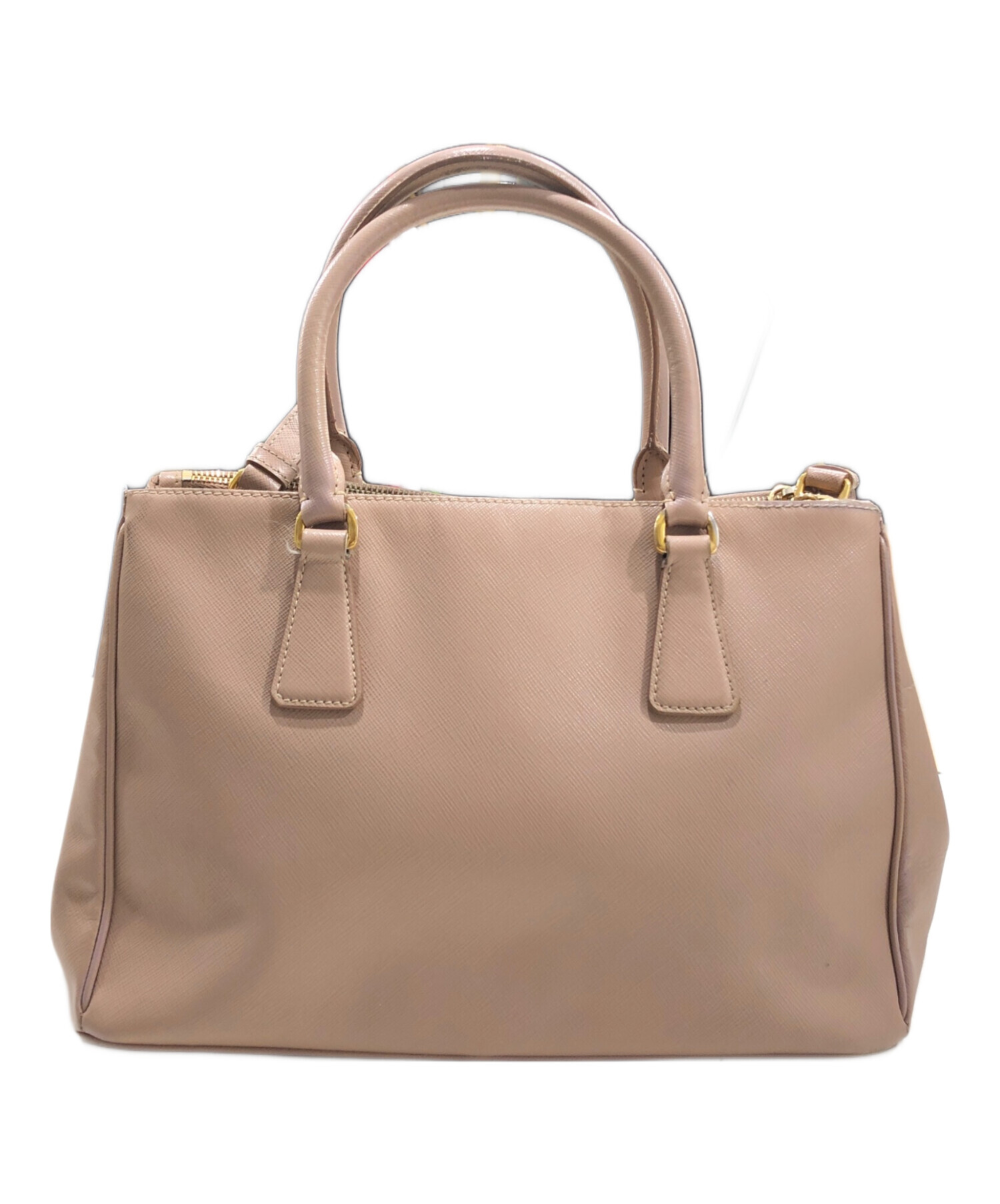 中古・古着通販】PRADA (プラダ) 2WAYレザーショルダーバッグ ピンク