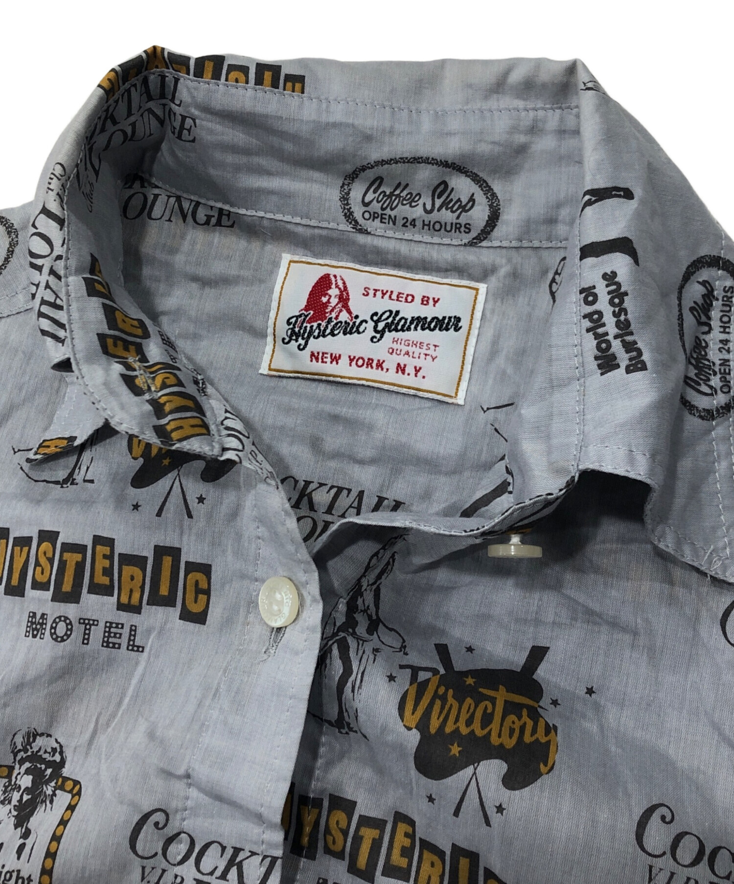 中古・古着通販】Hysteric Glamour (ヒステリックグラマー) 総柄長袖