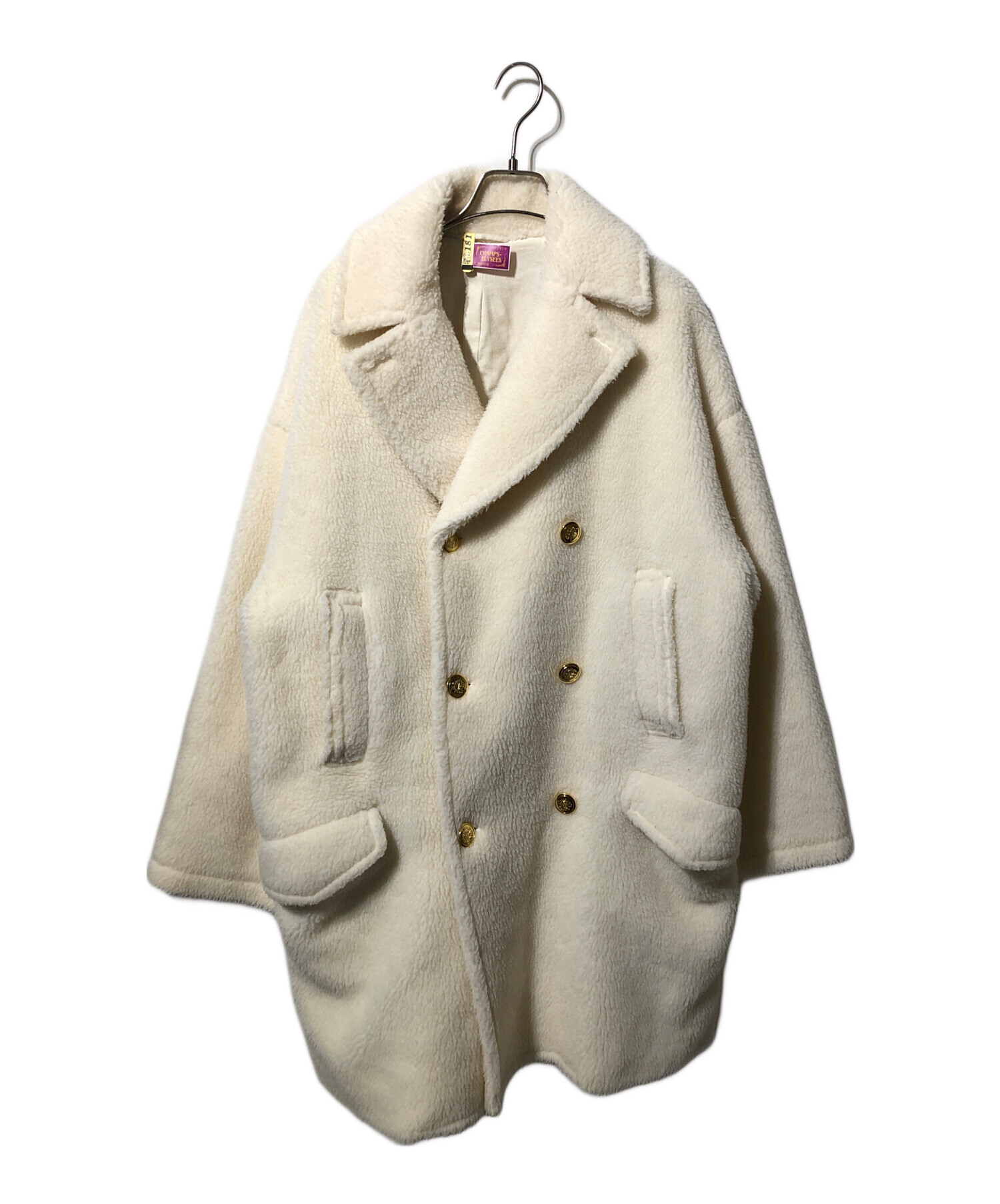 中古・古着通販】THIRD MAGAZINE (サードマガジン) 金釦ボアPコート