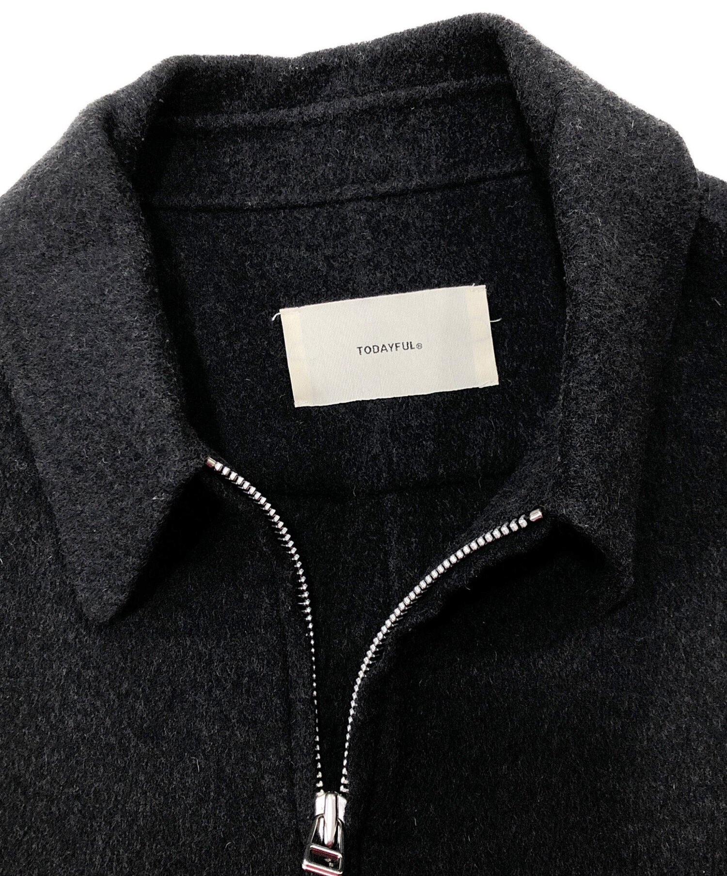 中古・古着通販】TODAYFUL (トゥデイフル) Wool Zip Blouson（ウール