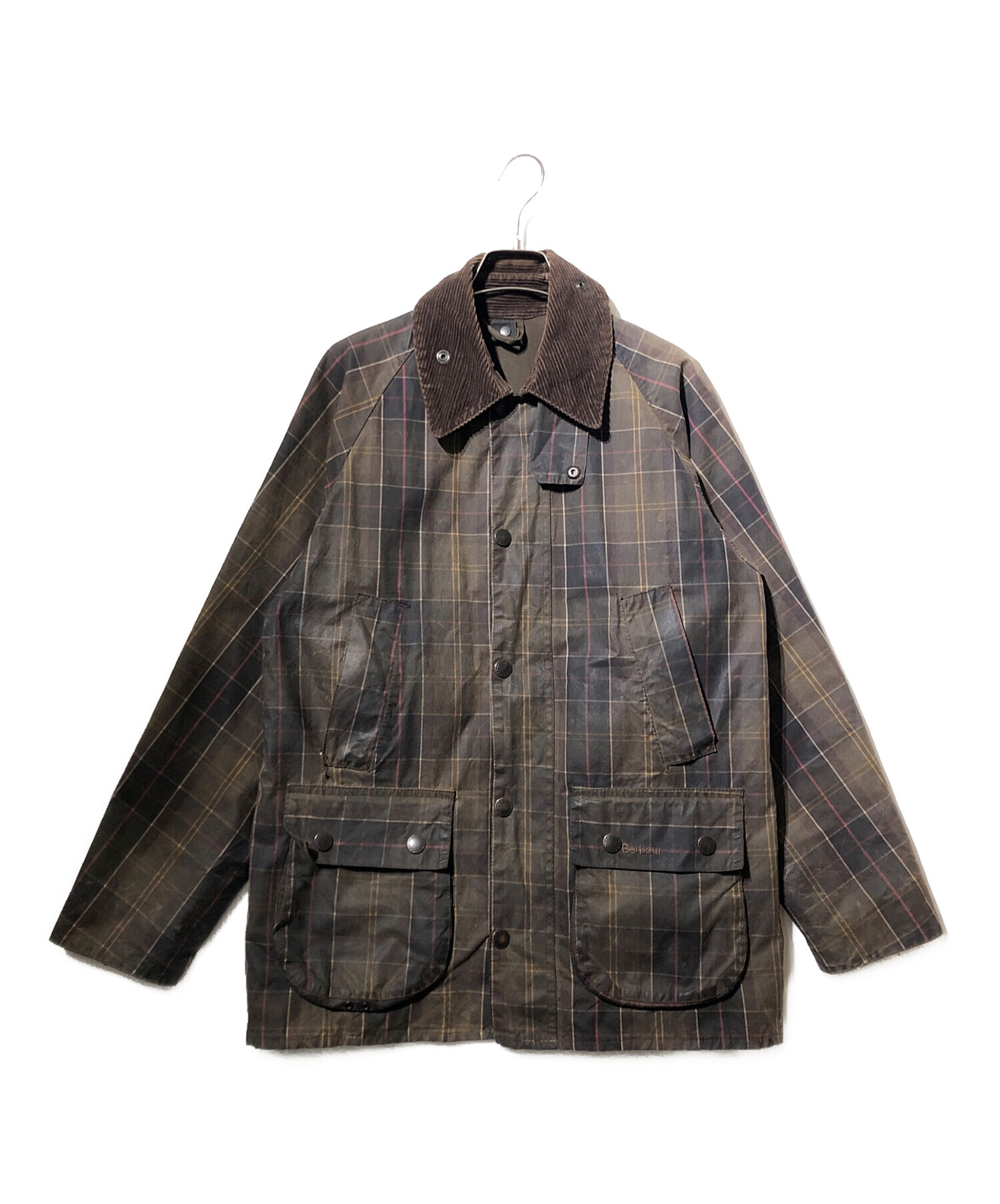 ジャケット・アウター Barbour Tartan Bedale 36 中古・古着通販】Barbour (バブアー) TARTAN BEDALE JACKET カーキ