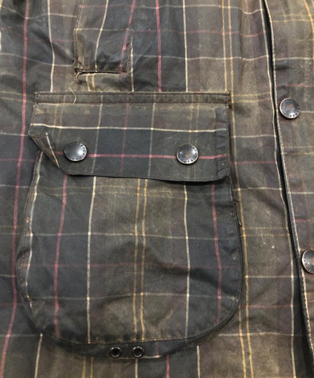 ジャケット・アウター Barbour Tartan Bedale 36 中古・古着通販】Barbour (バブアー) TARTAN BEDALE JACKET カーキ