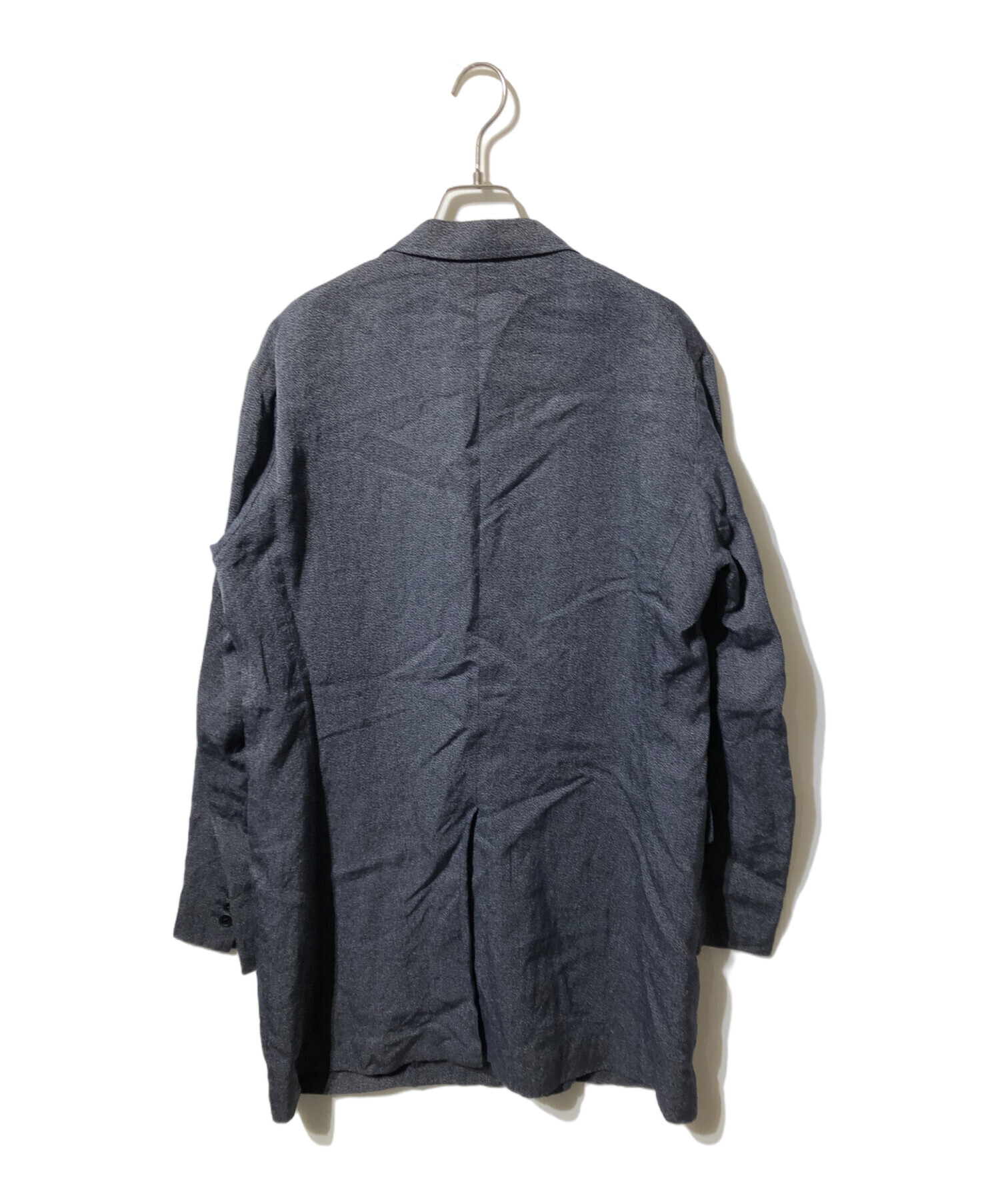 中古・古着通販】COMOLI (コモリ) リネン3Bジャケット ネイビー サイズ