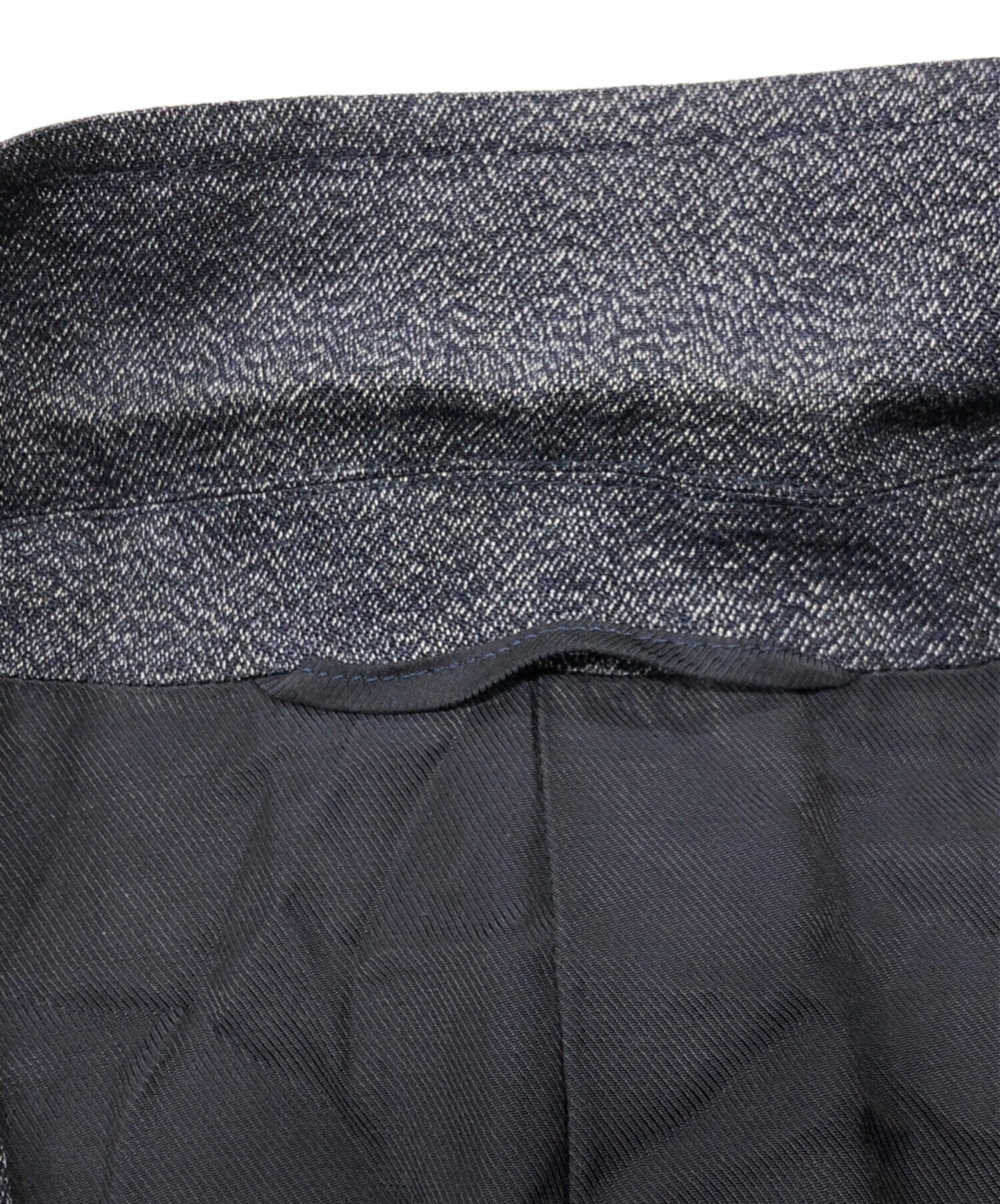中古・古着通販】COMOLI (コモリ) リネン3Bジャケット ネイビー サイズ