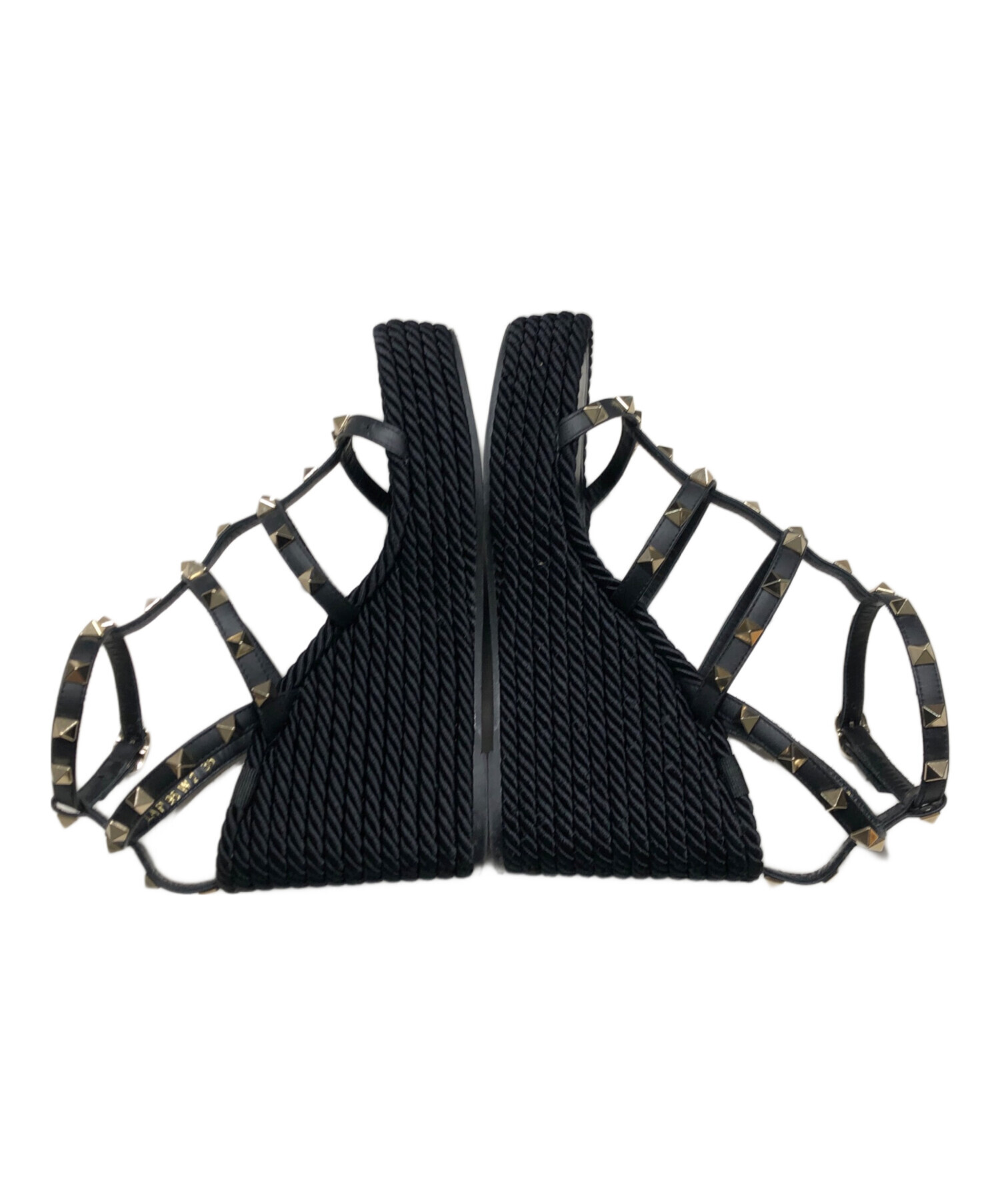 中古・古着通販】VALENTINO (ヴァレンティノ) ウェッジソールスタッズ