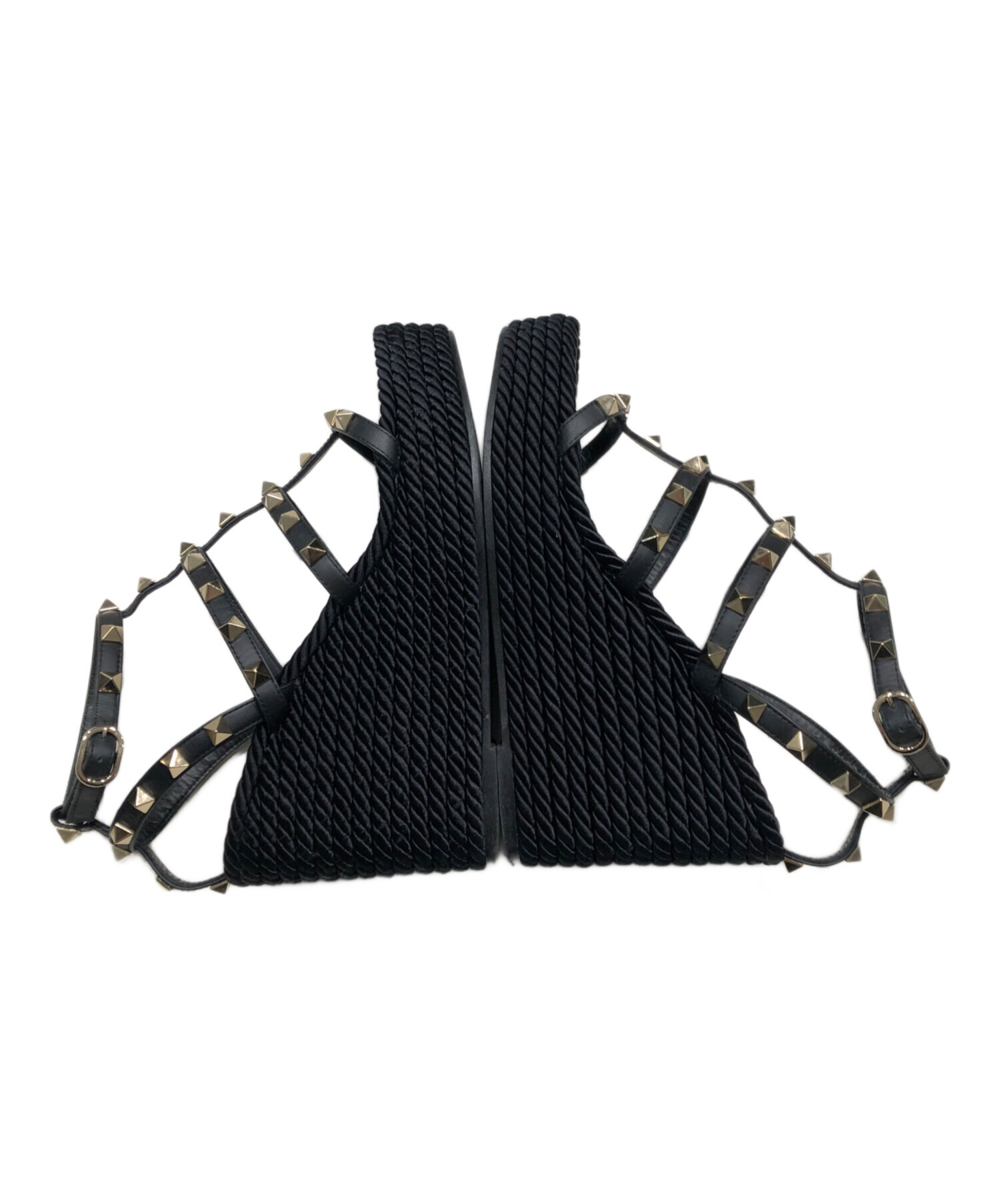中古・古着通販】VALENTINO (ヴァレンティノ) ウェッジソールスタッズ