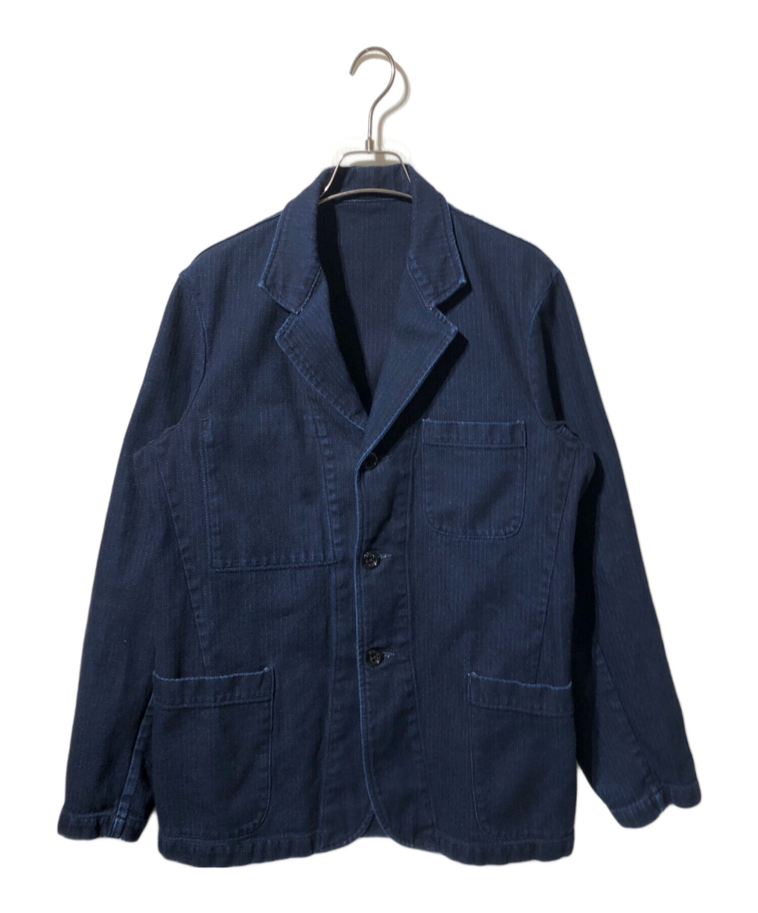 【良品】ETS.MATERIAUX ブラックインディゴ フレンチ カバーオール 中古・古着通販】Ets MATERIAUX (マテリオ) フレンチワーク
