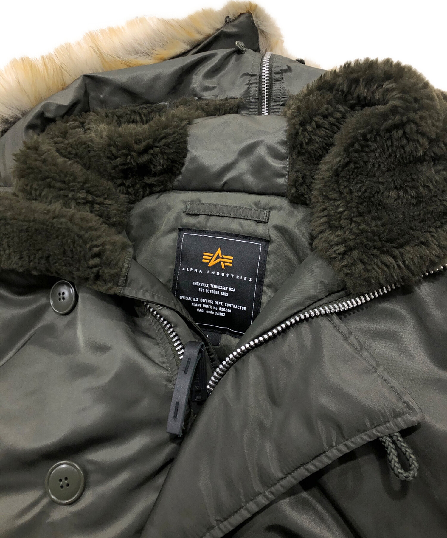 中古・古着通販】ALPHA (アルファ) N-2B フライトジャケット カーキ