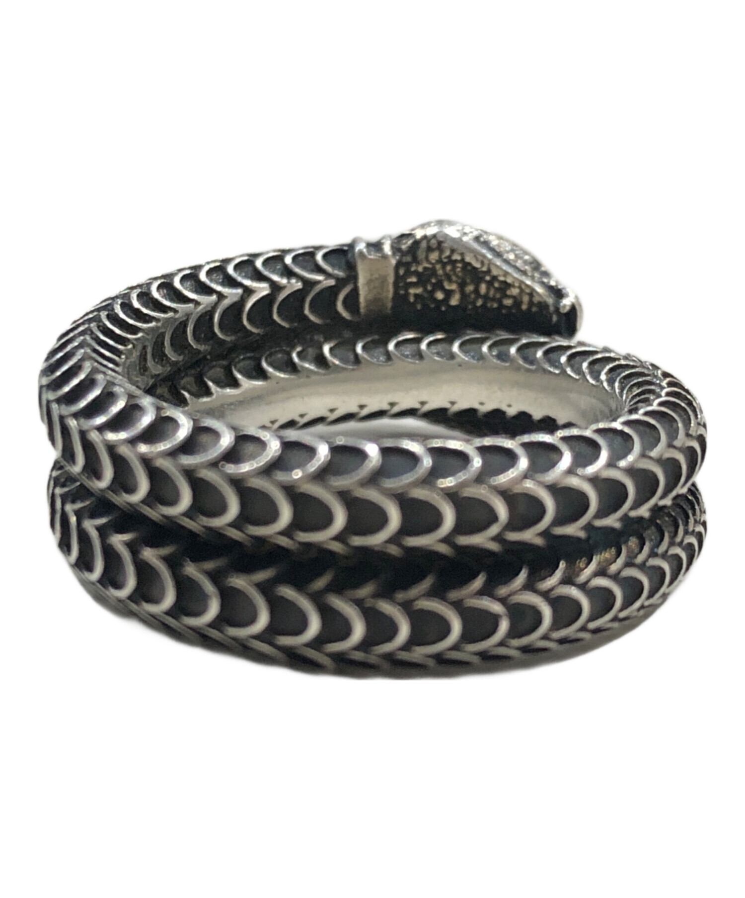 中古・古着通販】GUCCI (グッチ) ガーデンスネークリング サイズ:24号