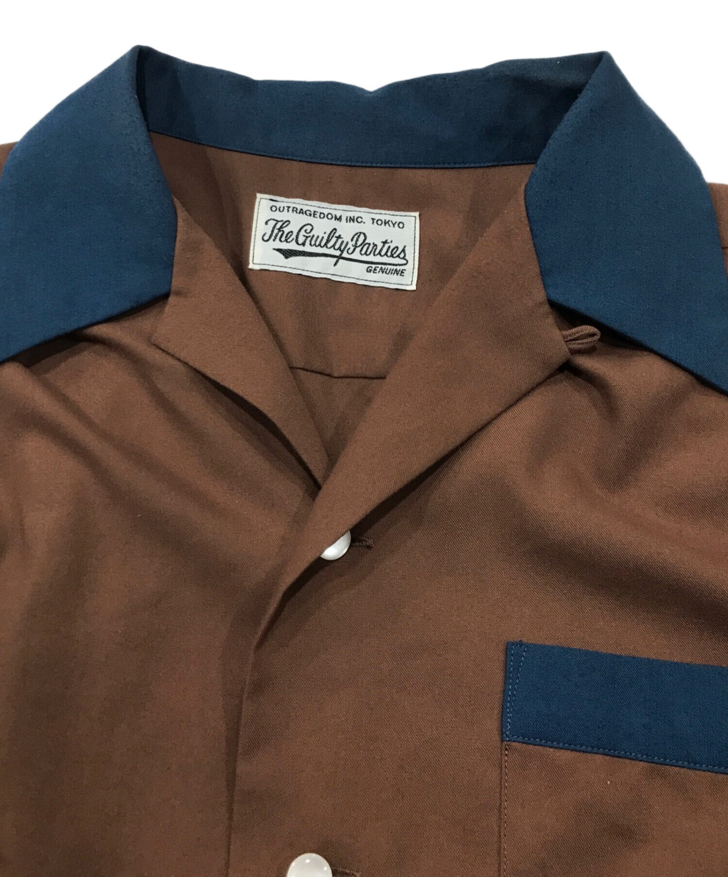 中古・古着通販】WACKO MARIA (ワコマリア) オープンカラーシャツ