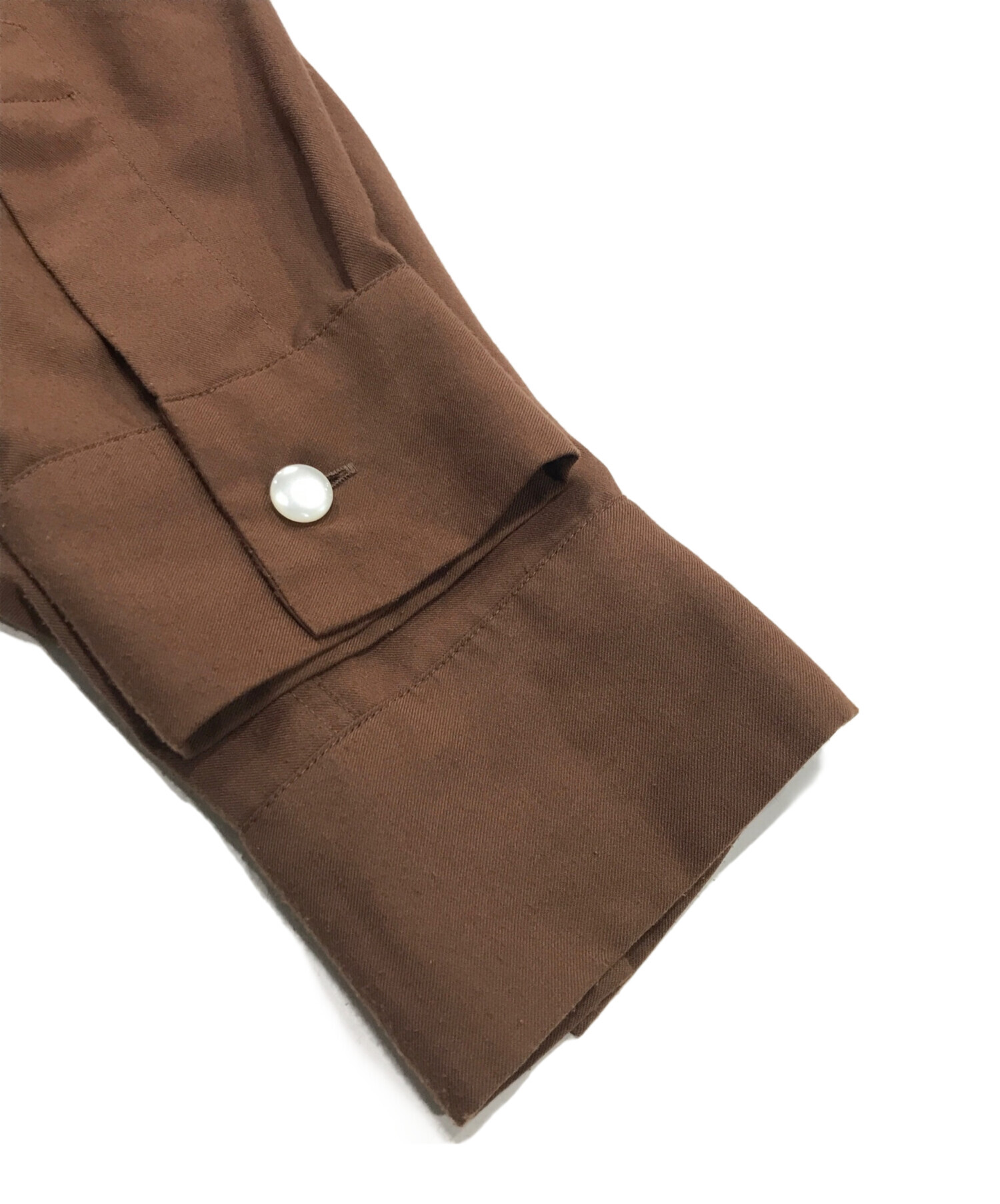 ワコマリア　Wacko Maria ブラウン　セットアップ PLEATED TROUSERS -TYPE 1- #BROWN [23SSE-WMP-TR01] - cocorozashi