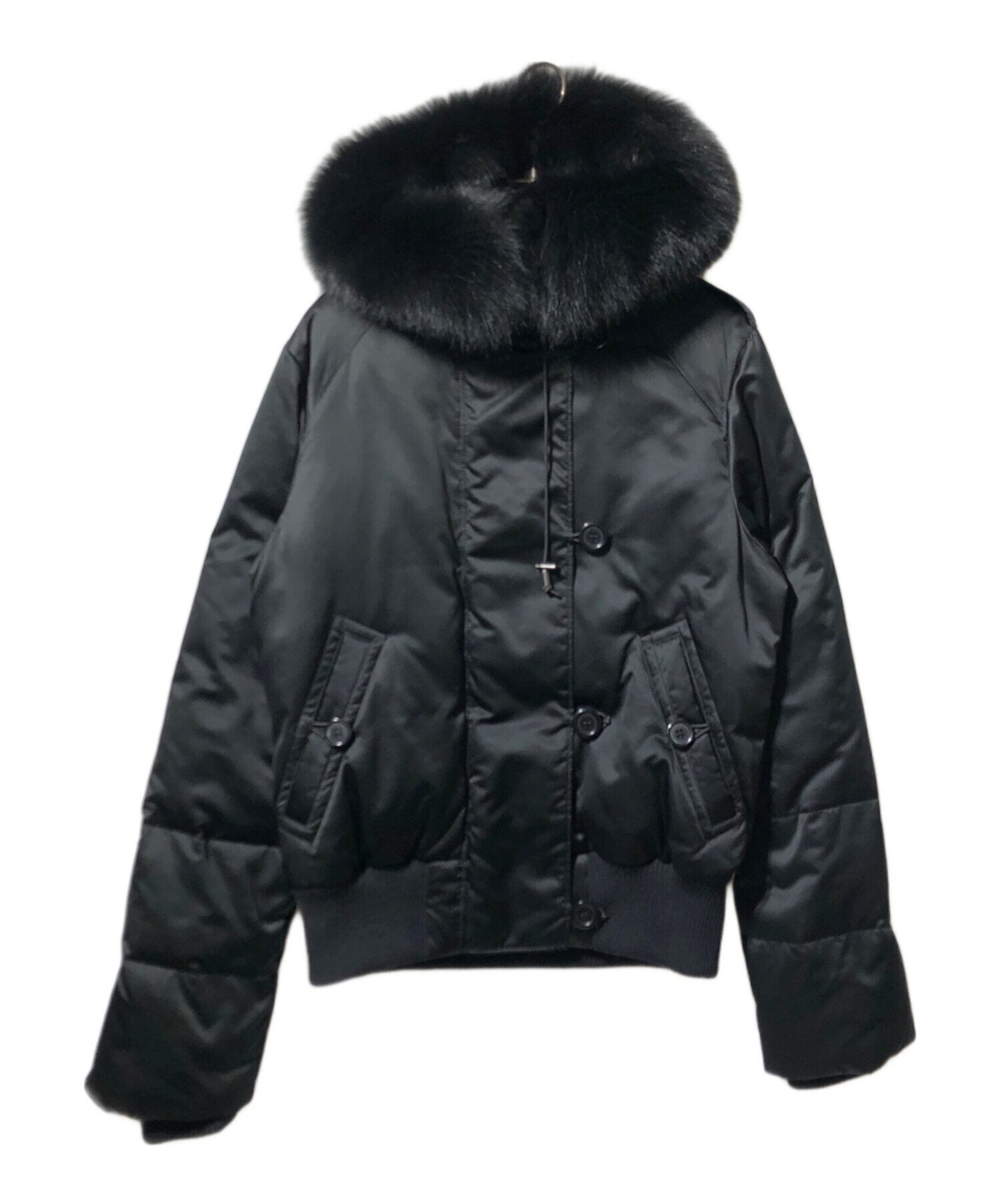 中古・古着通販】theory (セオリー) ブルーフォックスファーダウン