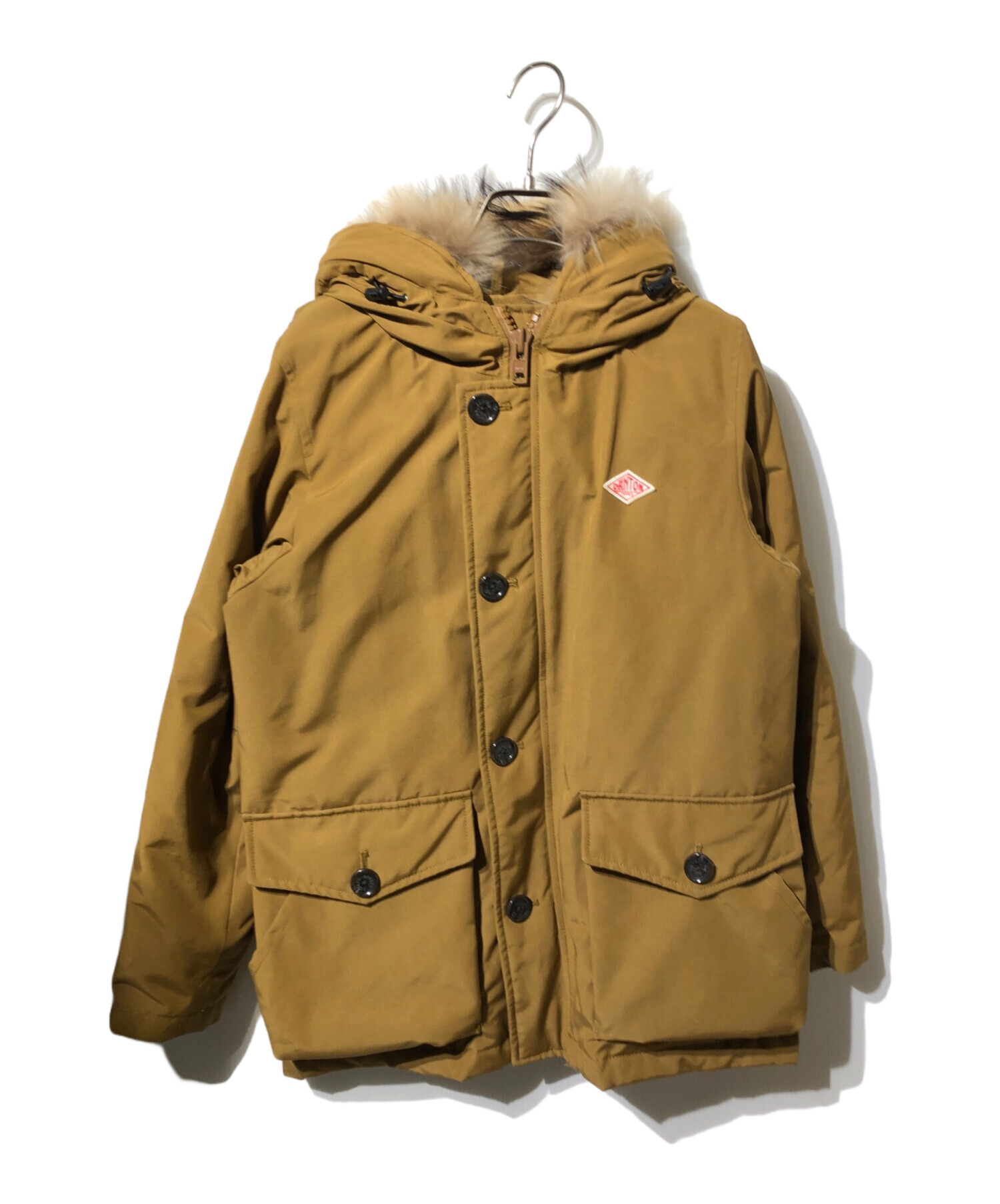 中古・古着通販】DANTON (ダントン) ダウンミドルコート ベージュ 