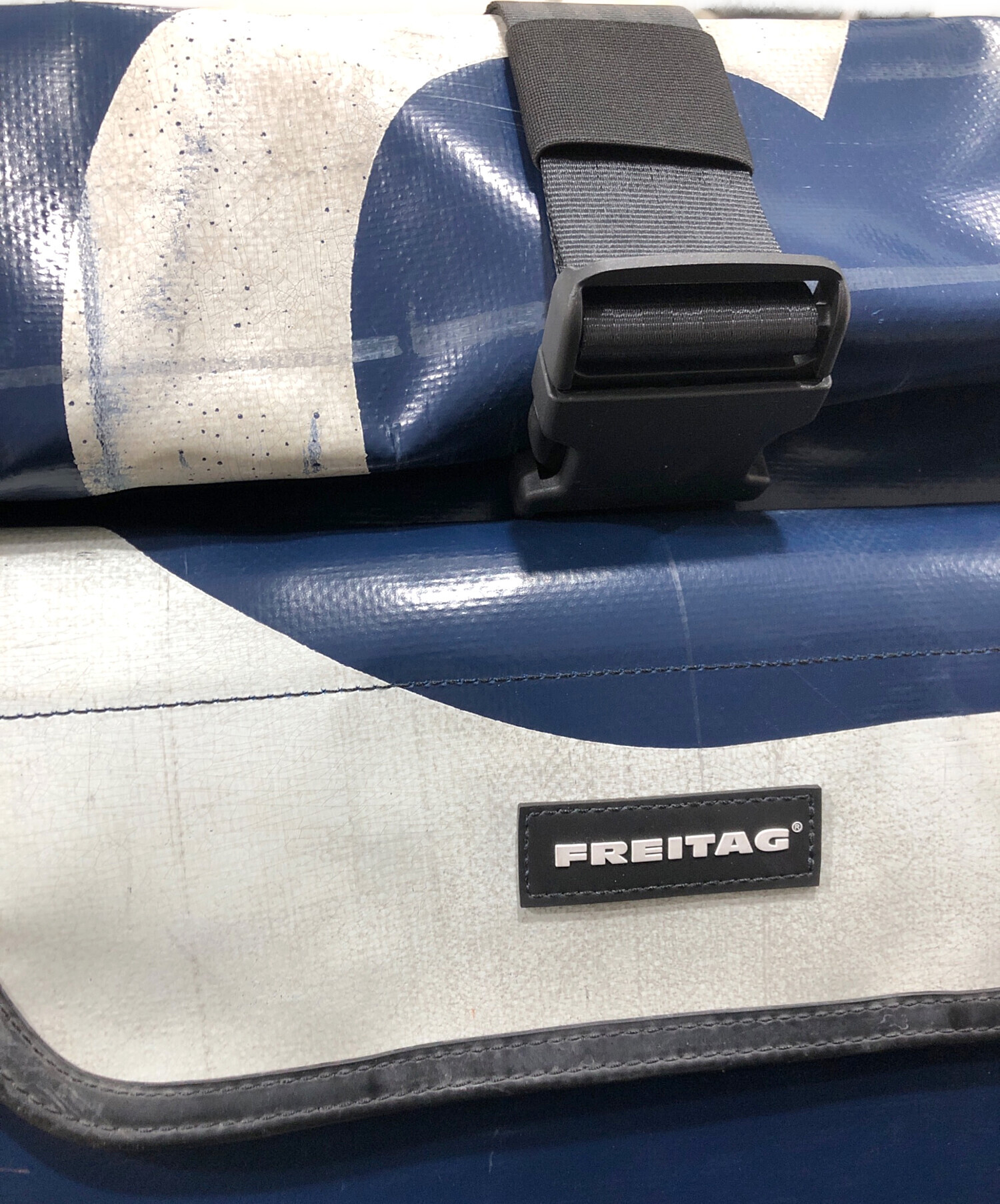 FREITAG Victor ビクター　ロールトップバッグ 青 中古・古着通販】FREITAG (フライターグ) VICTOR ロールトップバック