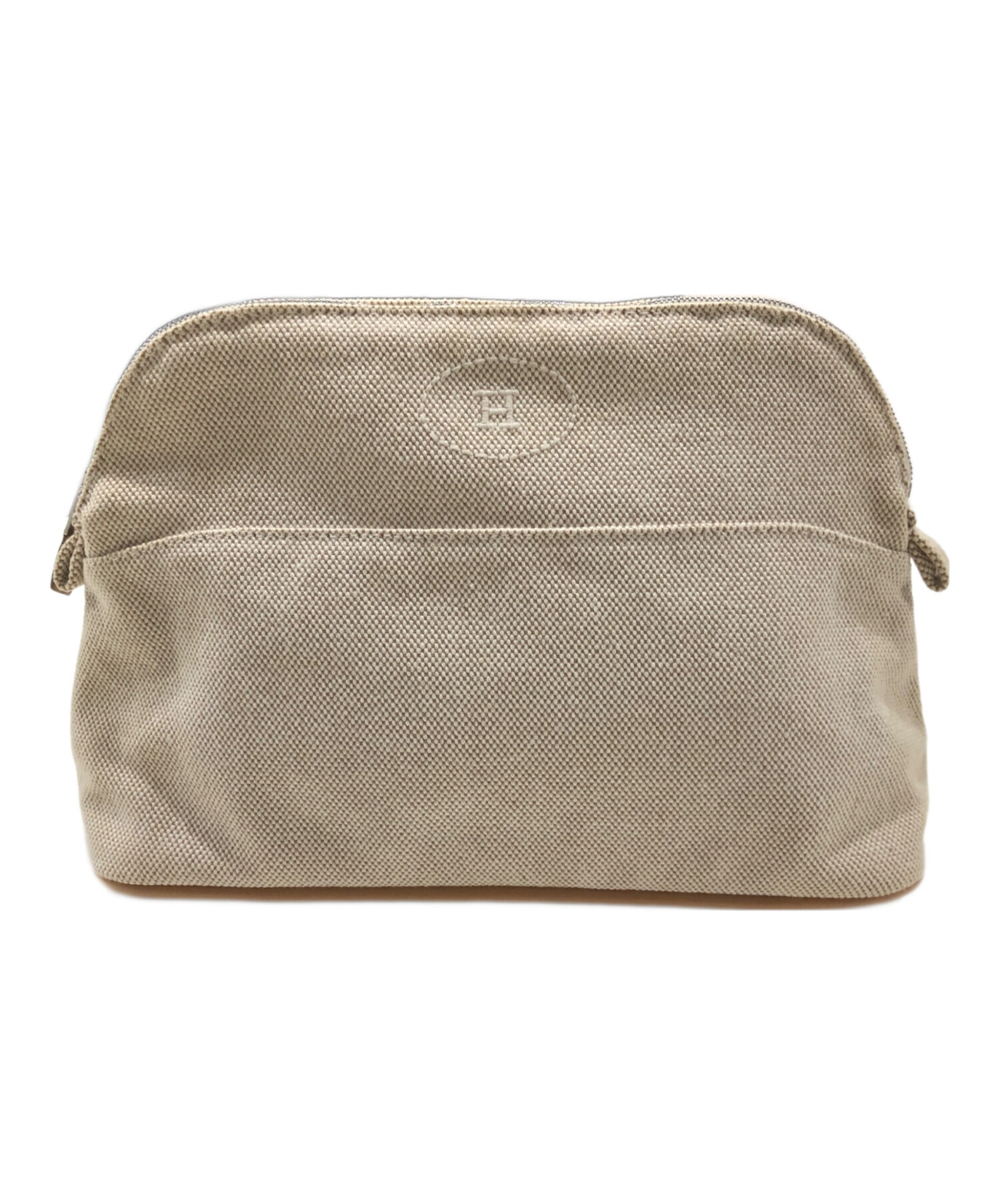 中古・古着通販】HERMES (エルメス) キャンバス ボリードポーチ MM
