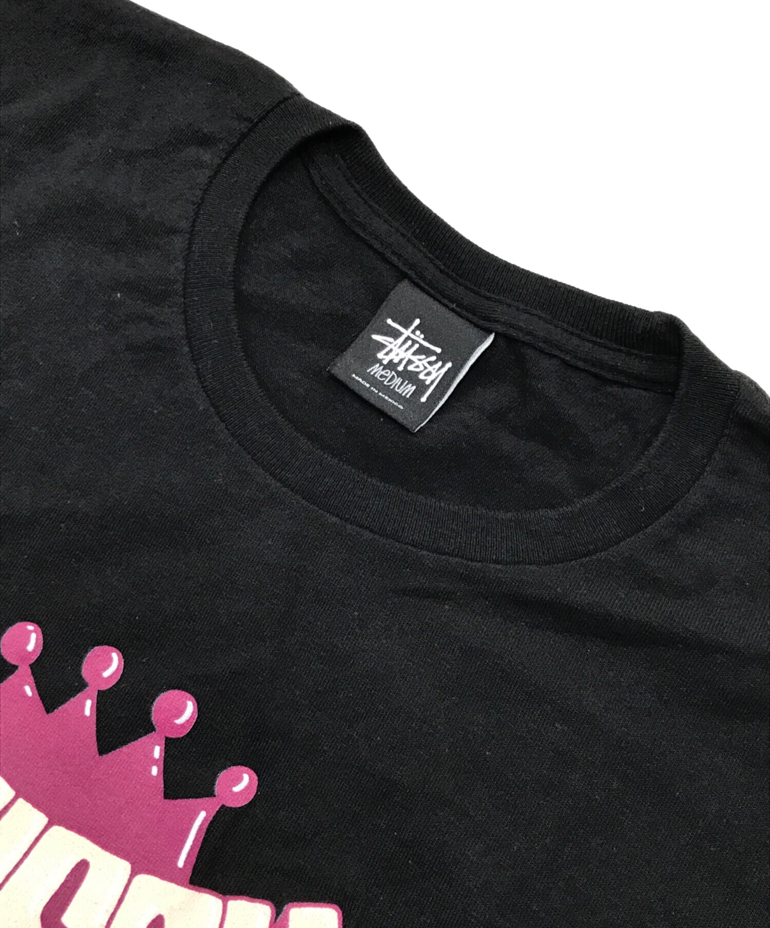 中古・古着通販】stussy (ステューシー) プリントTシャツ/ロゴTシャツ