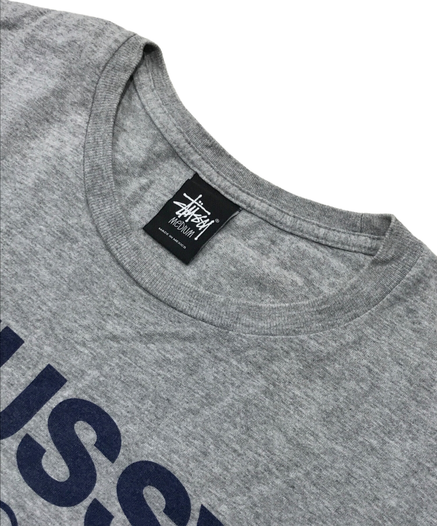 中古・古着通販】stussy (ステューシー) プリントTシャツ/ロゴTシャツ