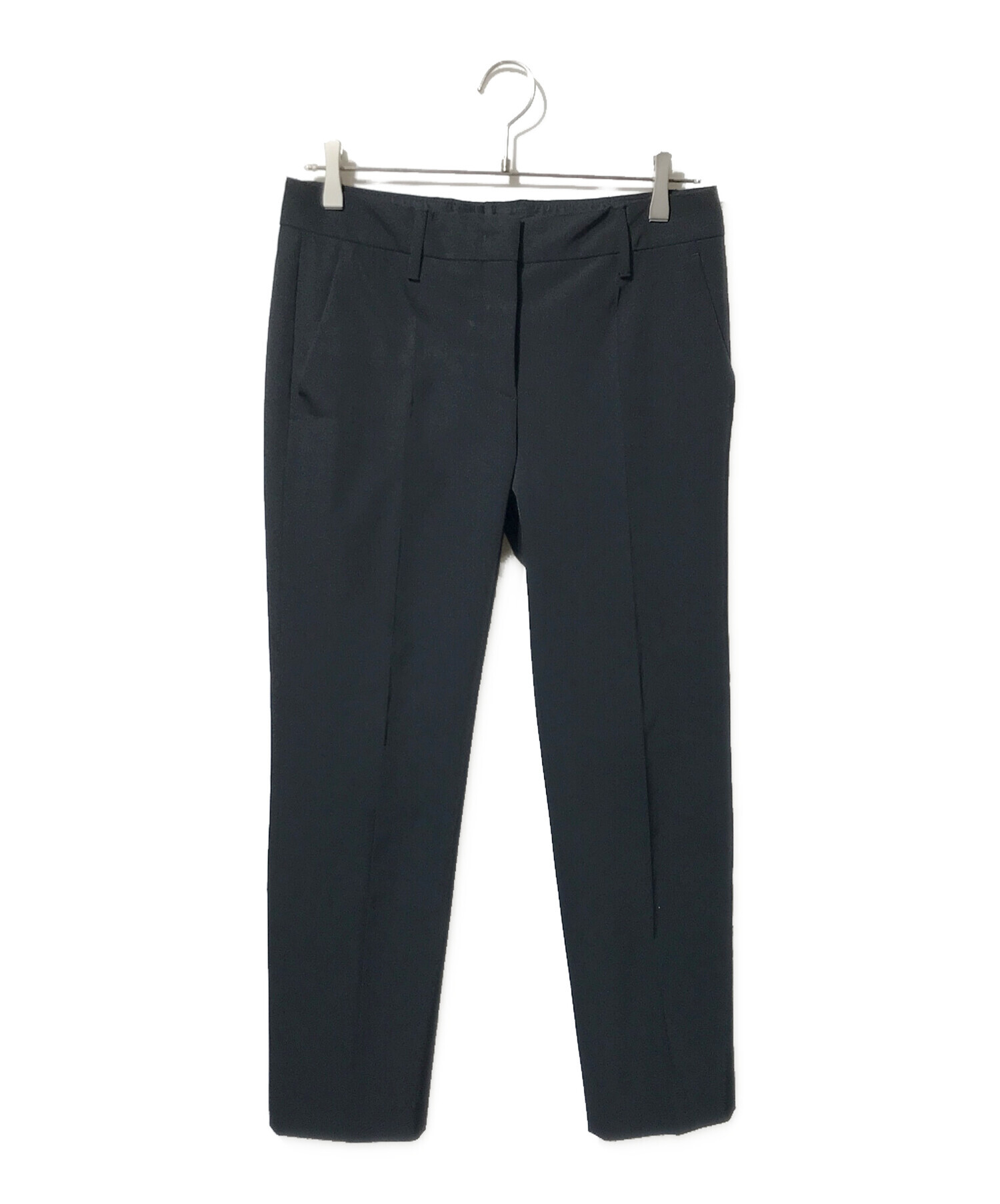 中古・古着通販】PRADA (プラダ) スラックス ネイビー サイズ:40S