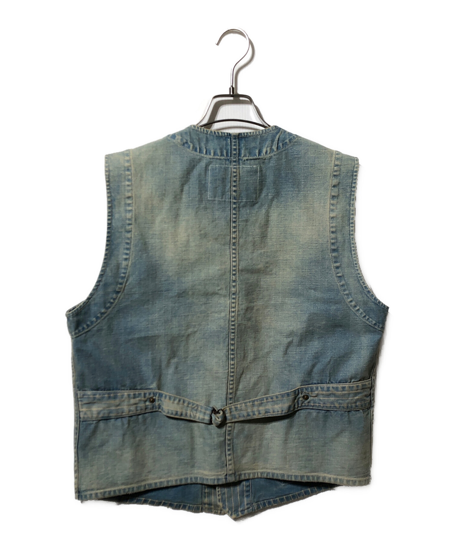 【スペシャル／希少サイズM】RRL／VEST／デニム／ベスト／ラルフローレン ラルフローレン / Ralph Lauren キナイ デニム ベスト Kenai denim